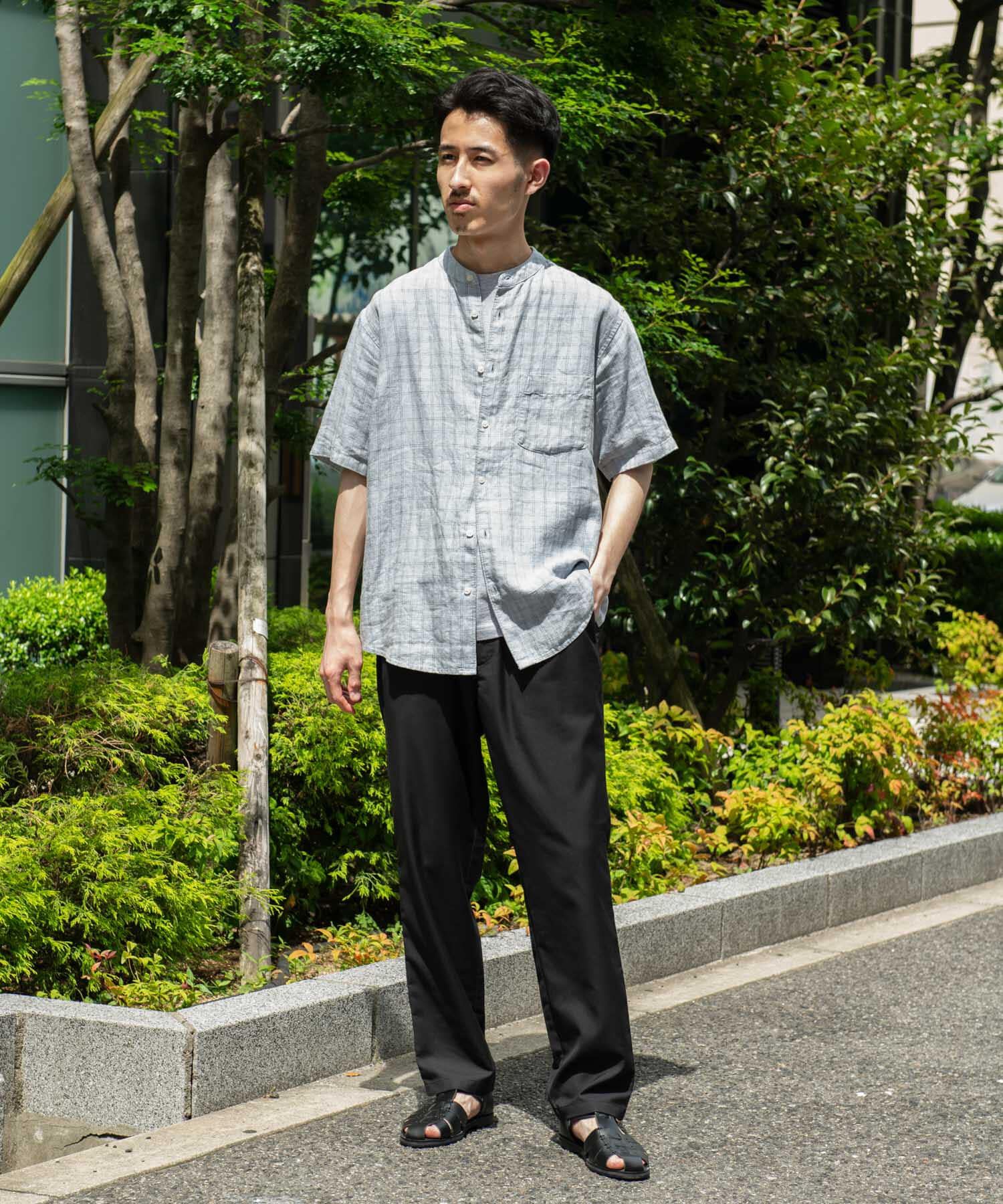 URBAN RESEARCH DOORS「『速乾/接触冷感/イージーケア』ウールライクイージートラウザー」|その他|