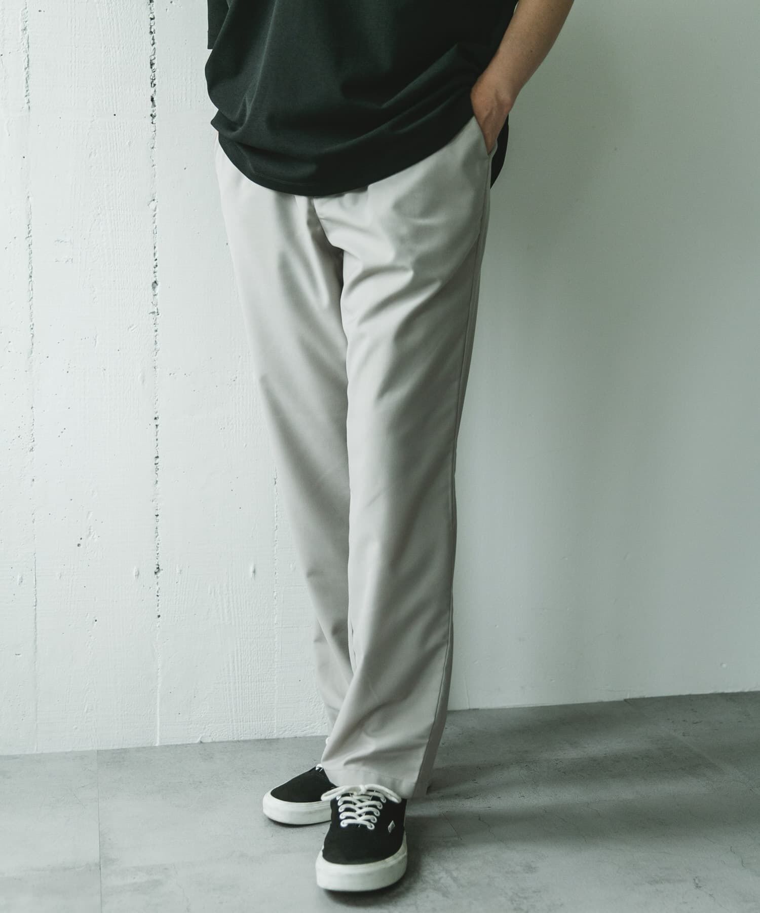 URBAN RESEARCH DOORS「『速乾/接触冷感/イージーケア』ウールライクイージートラウザー」|その他|