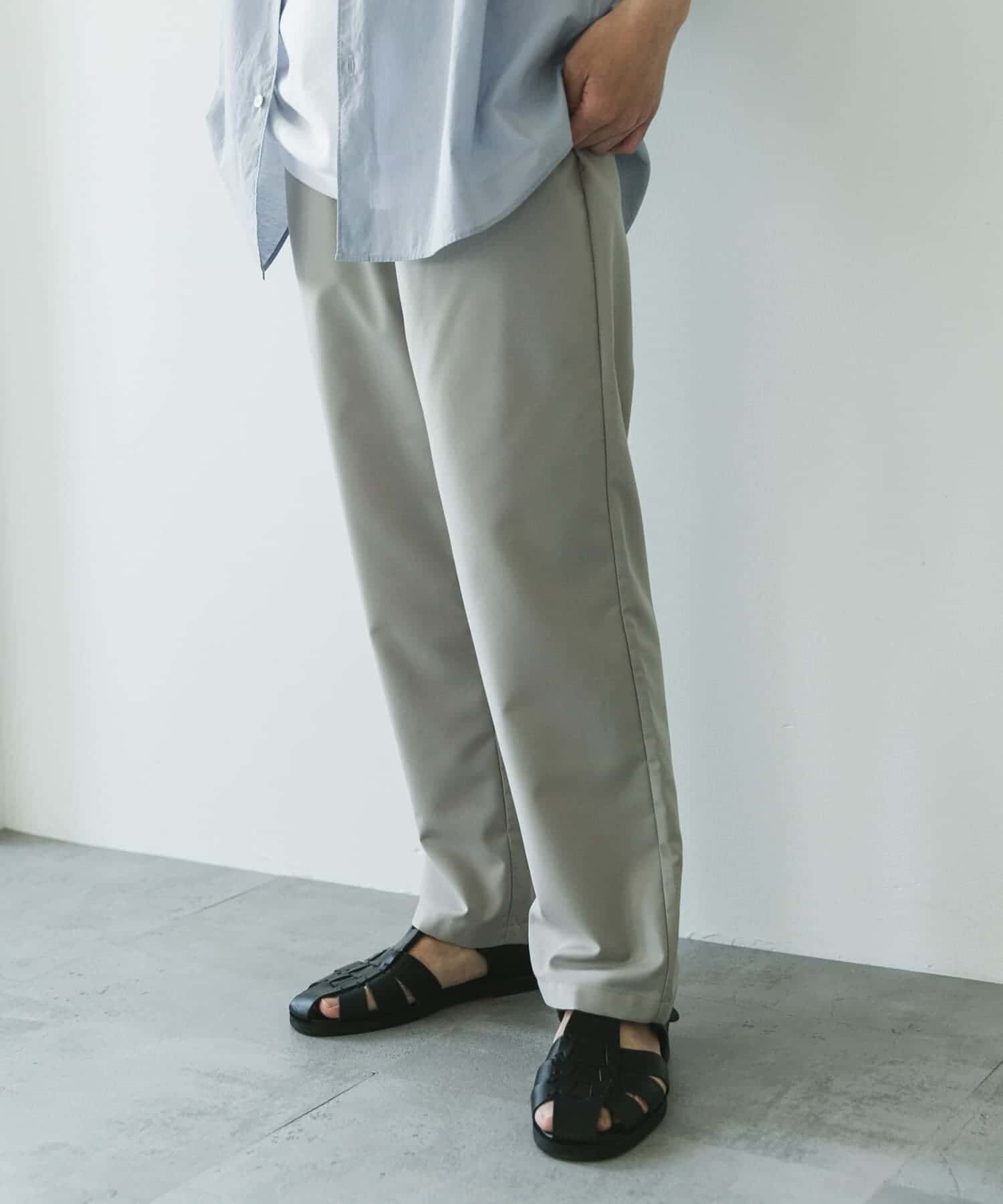 URBAN RESEARCH DOORS「『速乾/接触冷感/イージーケア』ウールライクイージートラウザー」|その他|