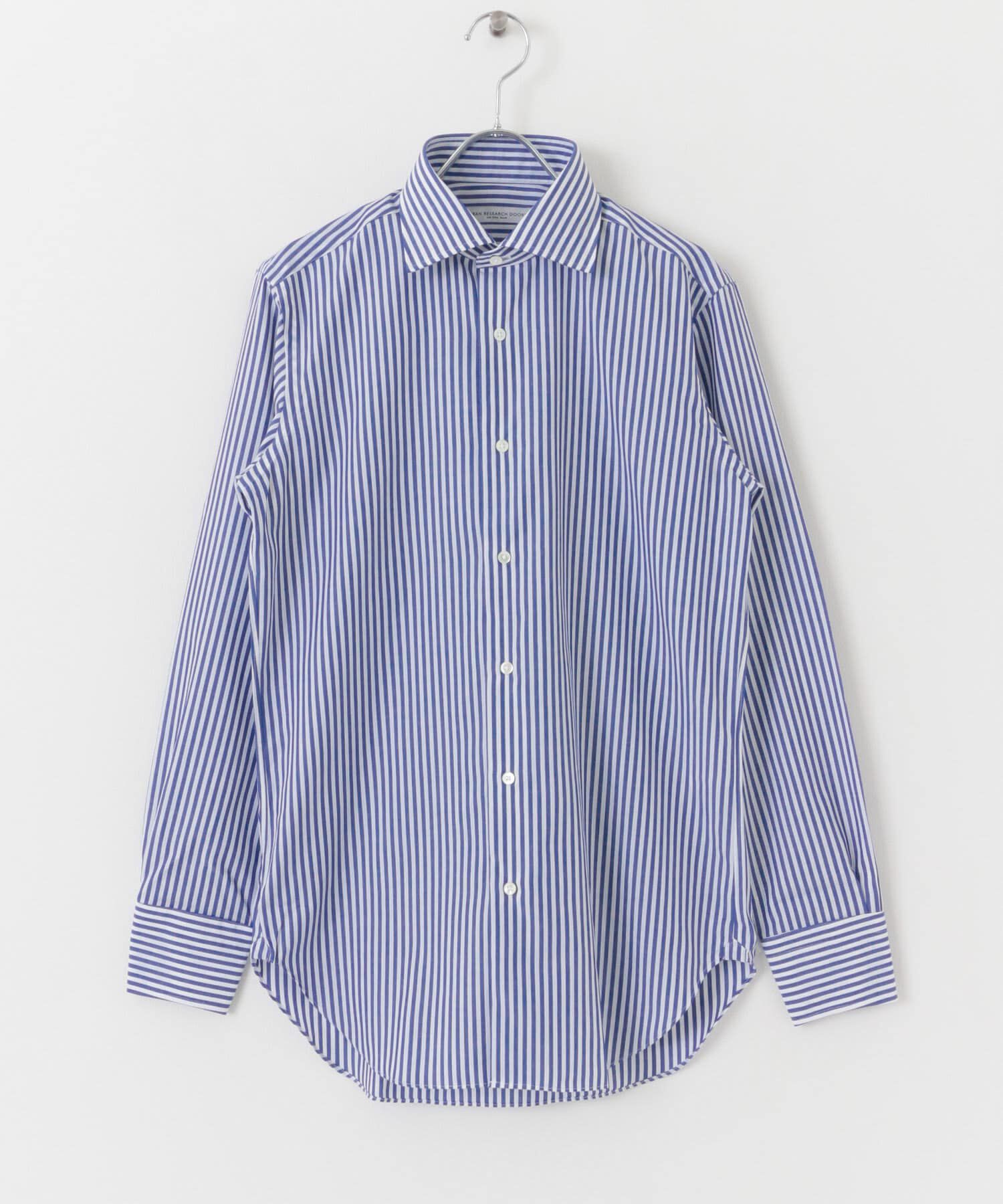 URBAN RESEARCH DOORS「LIFE STYLE TAILOR　セミワイドストライプシャツ」|シャツ・ブラウス|