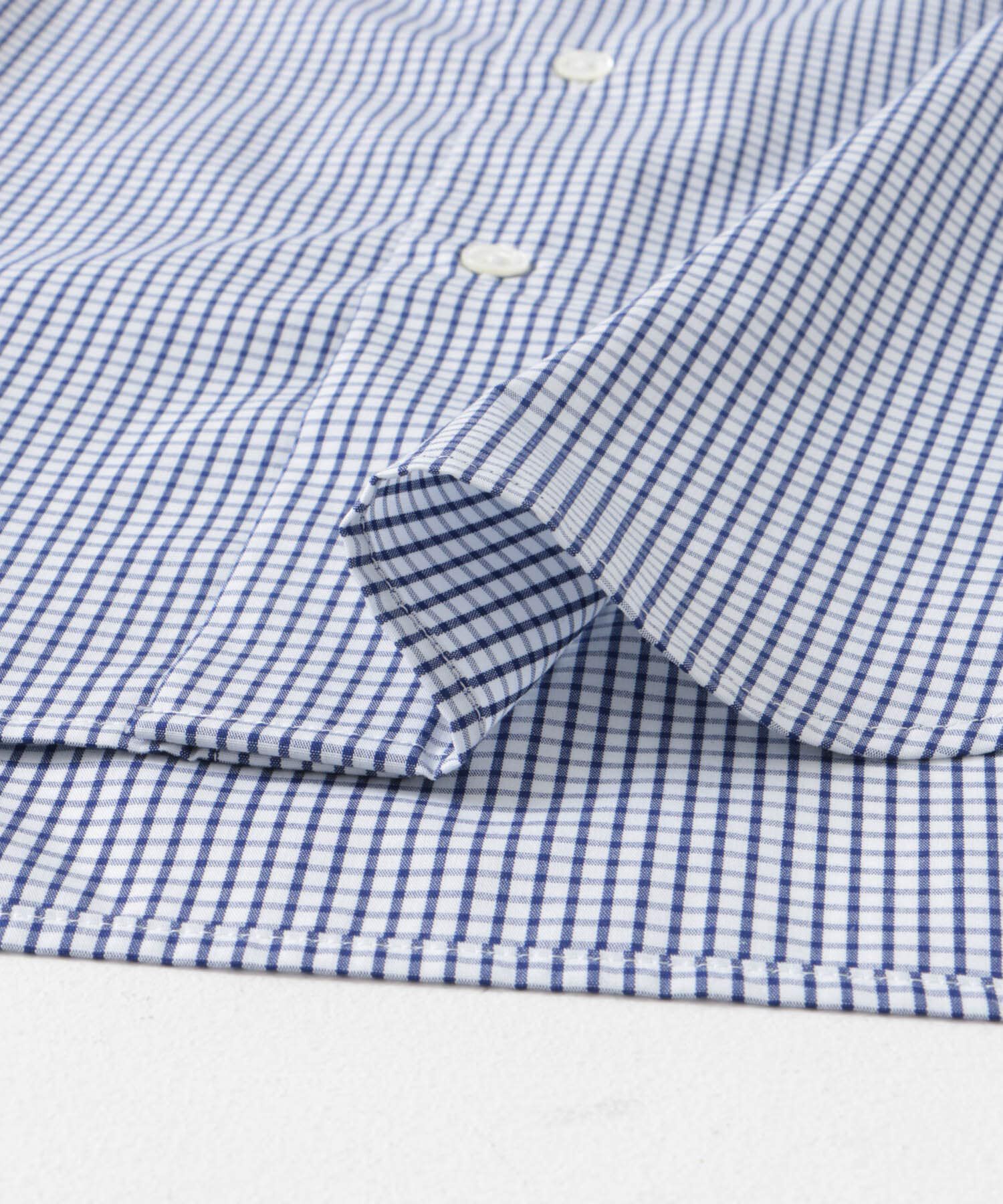 URBAN RESEARCH DOORS「『イージーケア』LIFE STYLE TAILOR　セミワイドチェックシャツ」|シャツ・ブラウス|