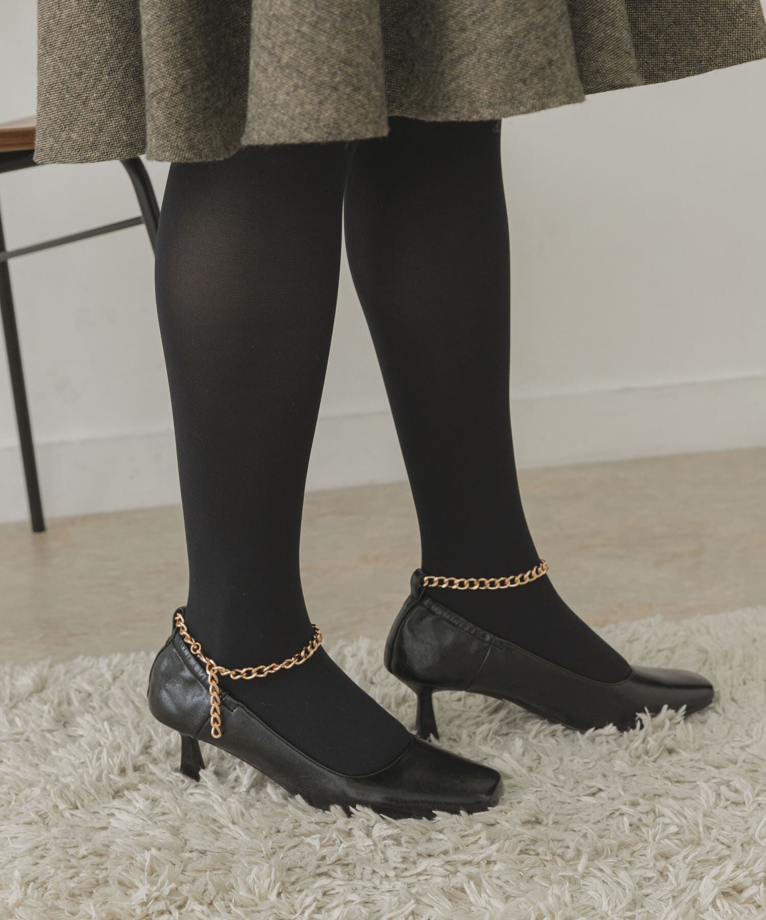 RODE SKO「6センチチェーンパンプス」|パンプス|