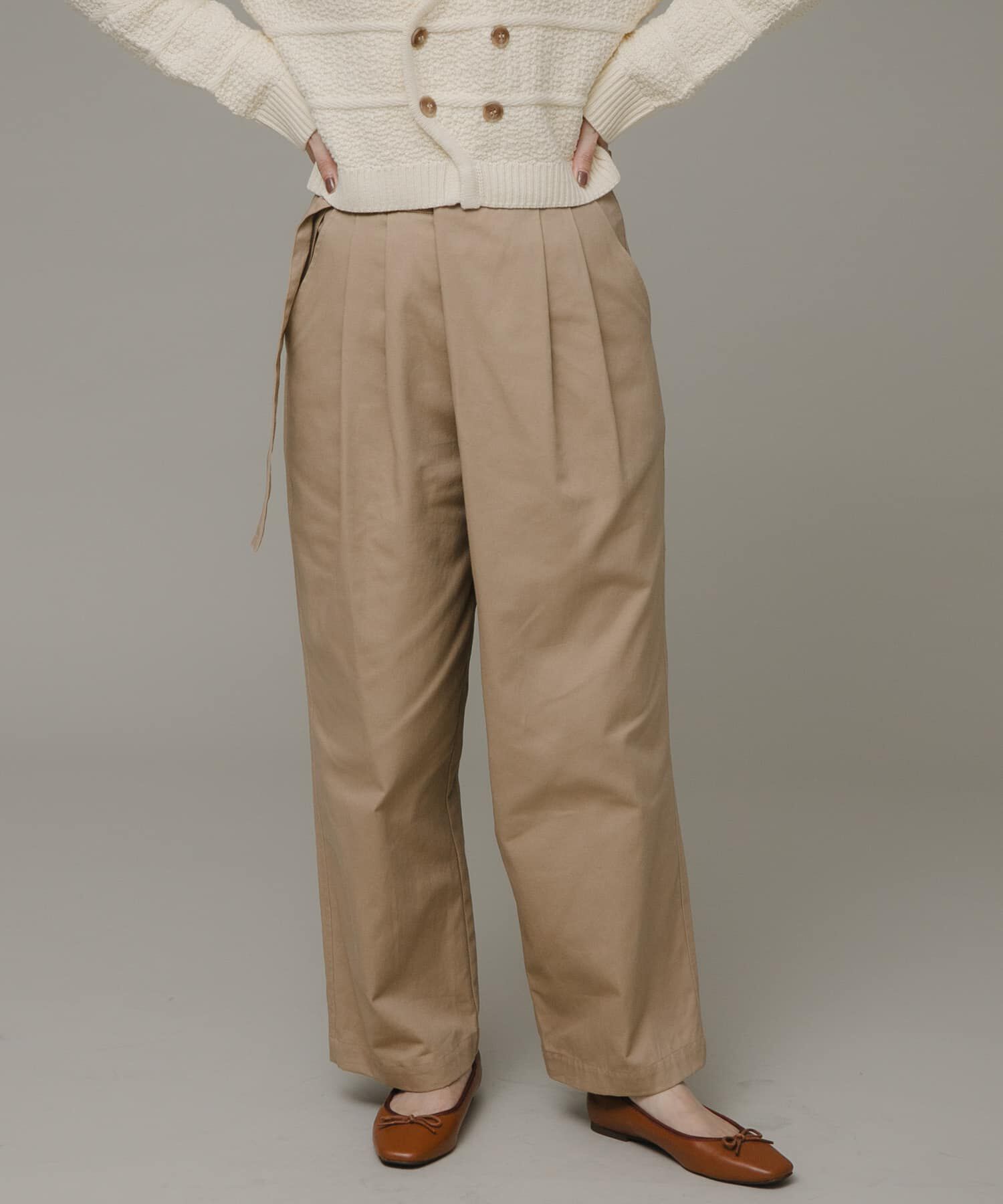 Sonny Label 「ラップタックパンツ」|その他|