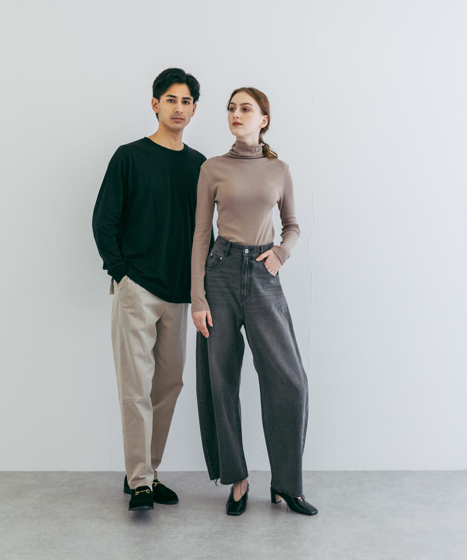 URBAN RESEARCH「『UR TECH』クルーネックロングTシャツ」|Tシャツ・カットソー|