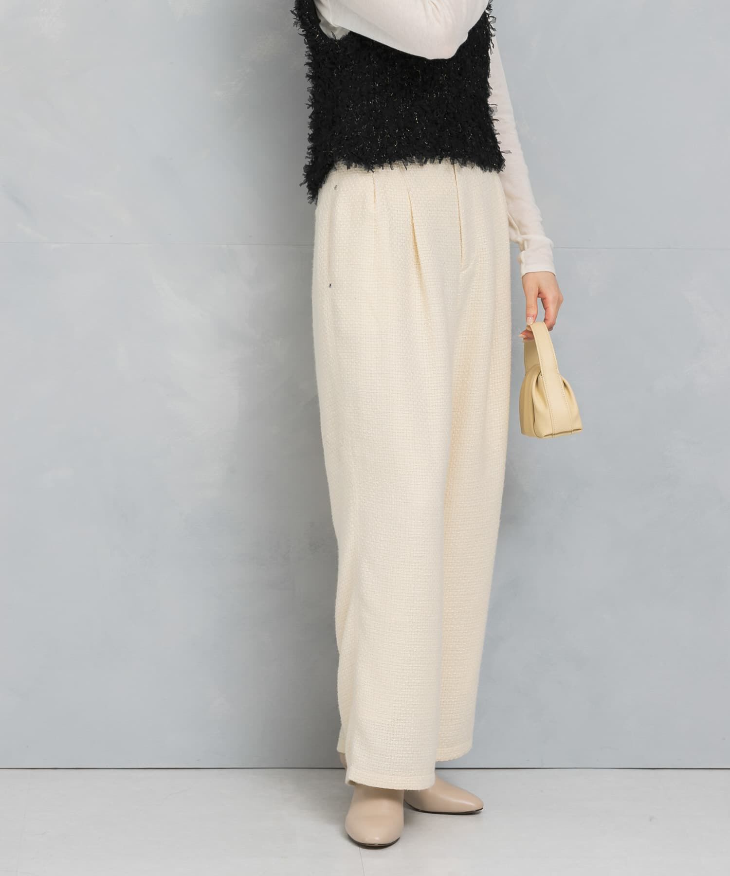 URBAN RESEARCH ROSSO「ツイードストレートパンツ」|その他|