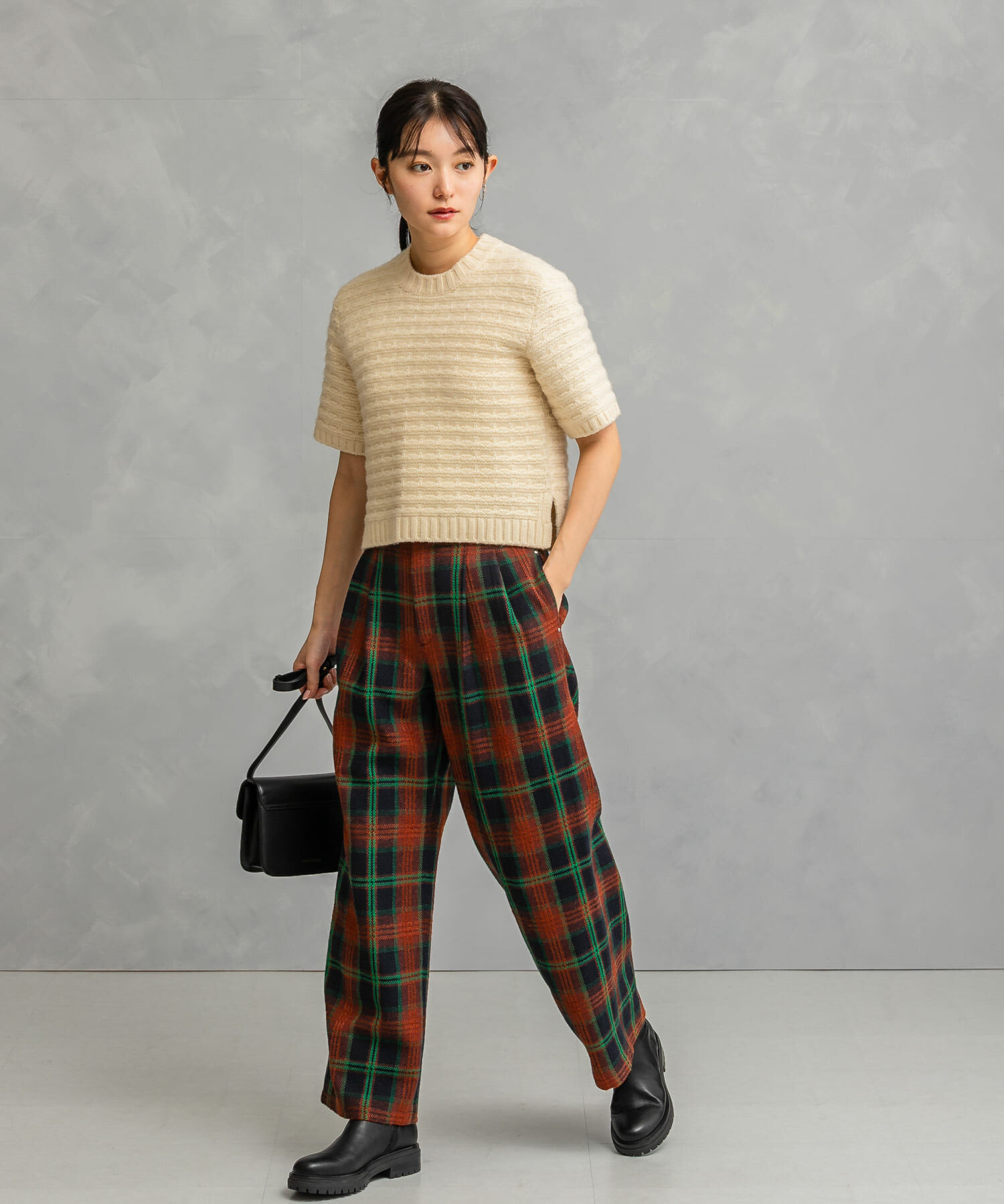 URBAN RESEARCH ROSSO「ツイードストレートパンツ」|その他|