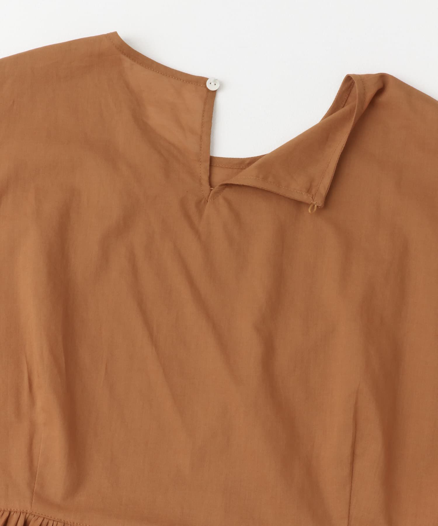 URBAN RESEARCH ROSSO「F by ROSSO　コットンボイル切替ギャザーブラウス」|シャツ・ブラウス|