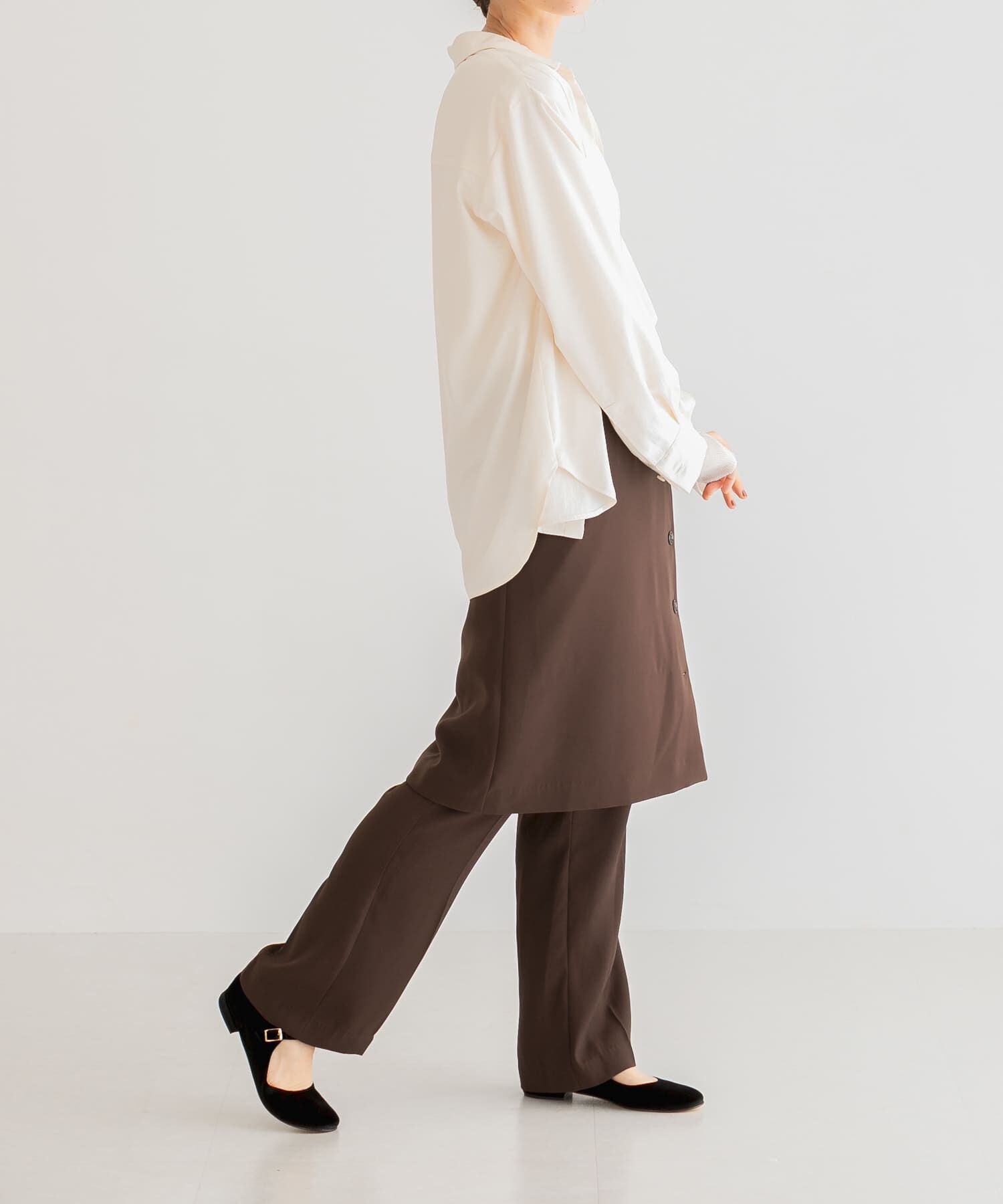 URBAN RESEARCH「レイヤードラップスカート」|スカート|