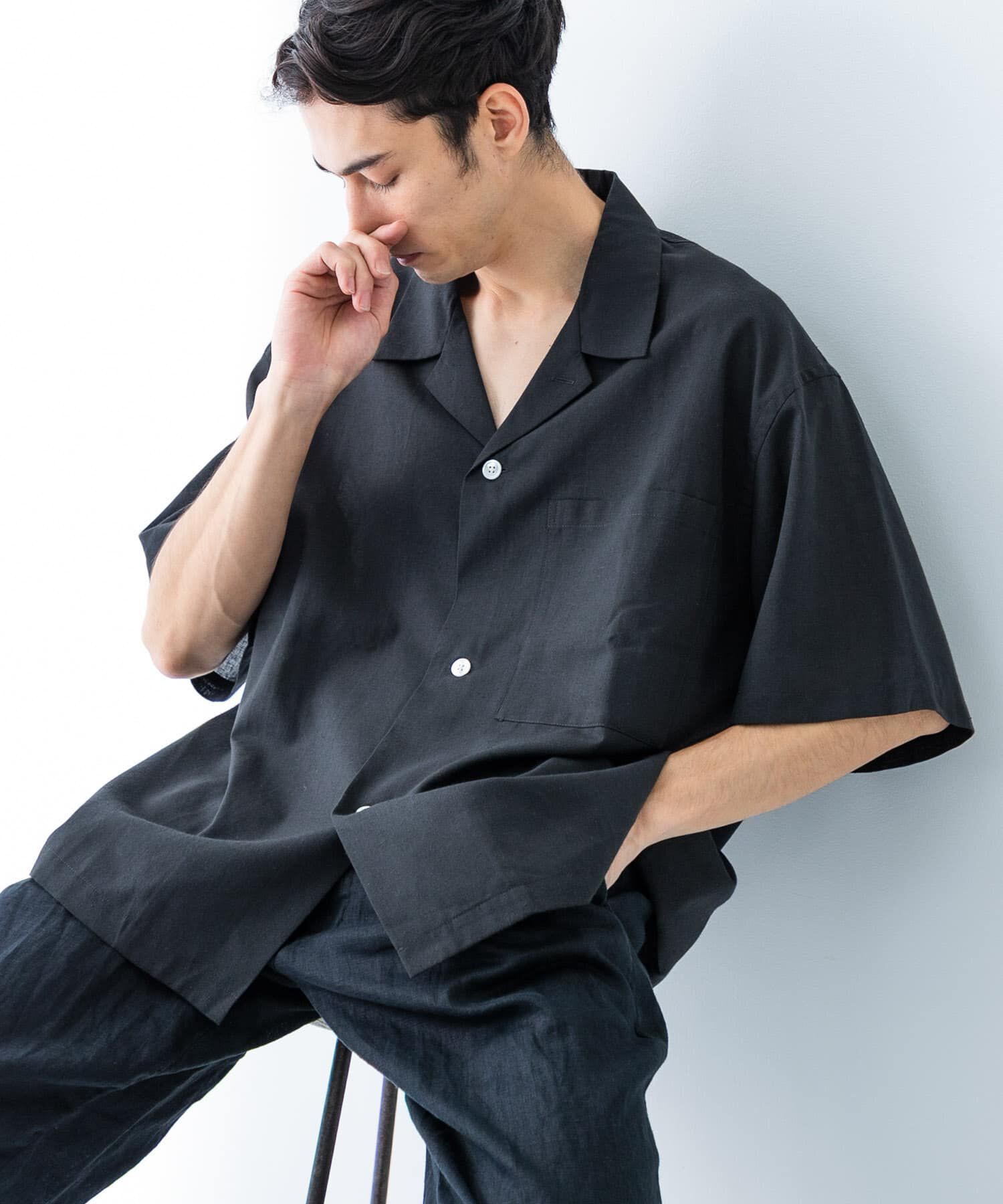 URBAN RESEARCH「『UR TECH DRYLUXE』高機能リネンシャツジャケット」|シャツ・ブラウス|