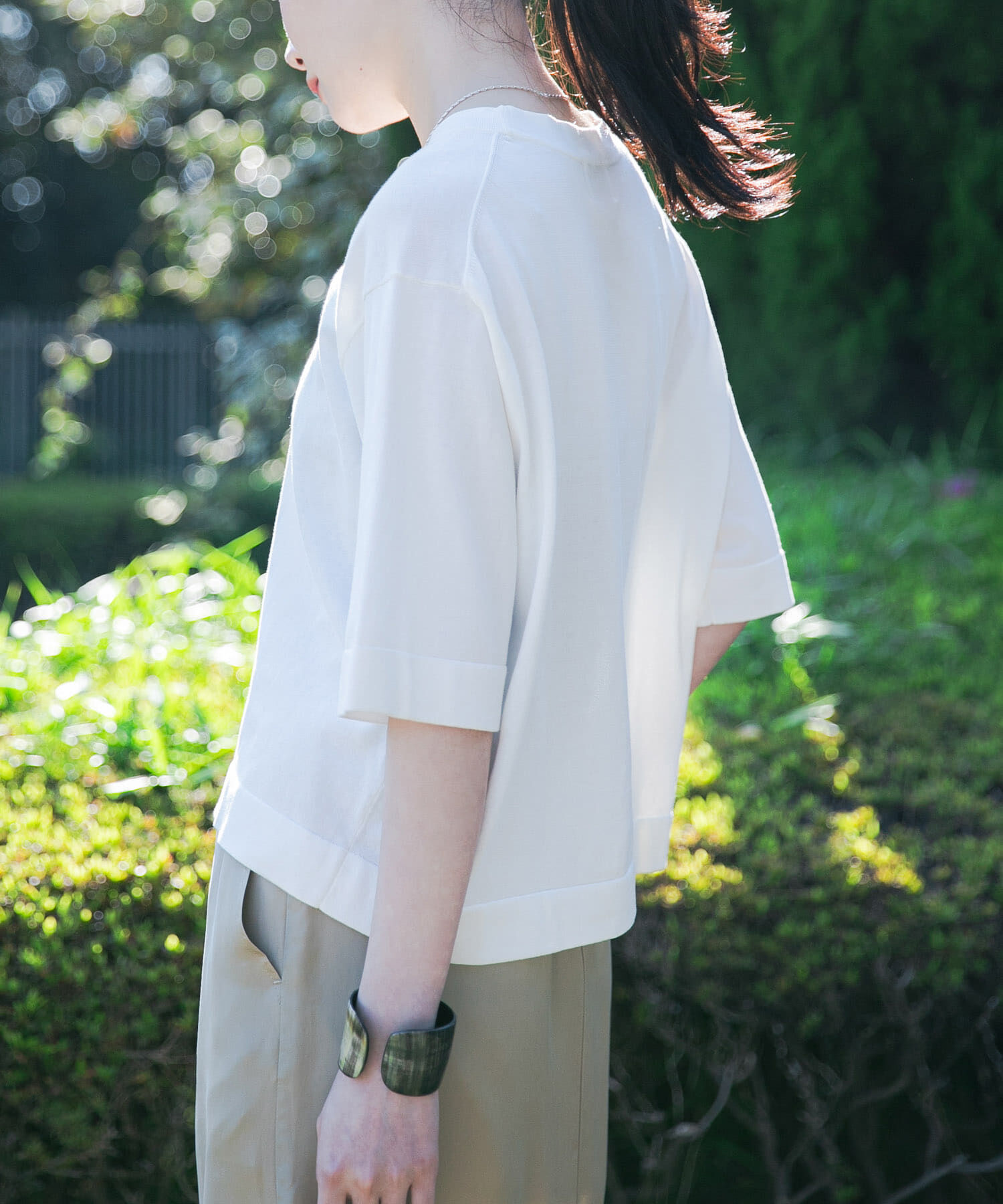 URBAN RESEARCH「new basic　ハイゲージニットTシャツ」|Tシャツ・カットソー|