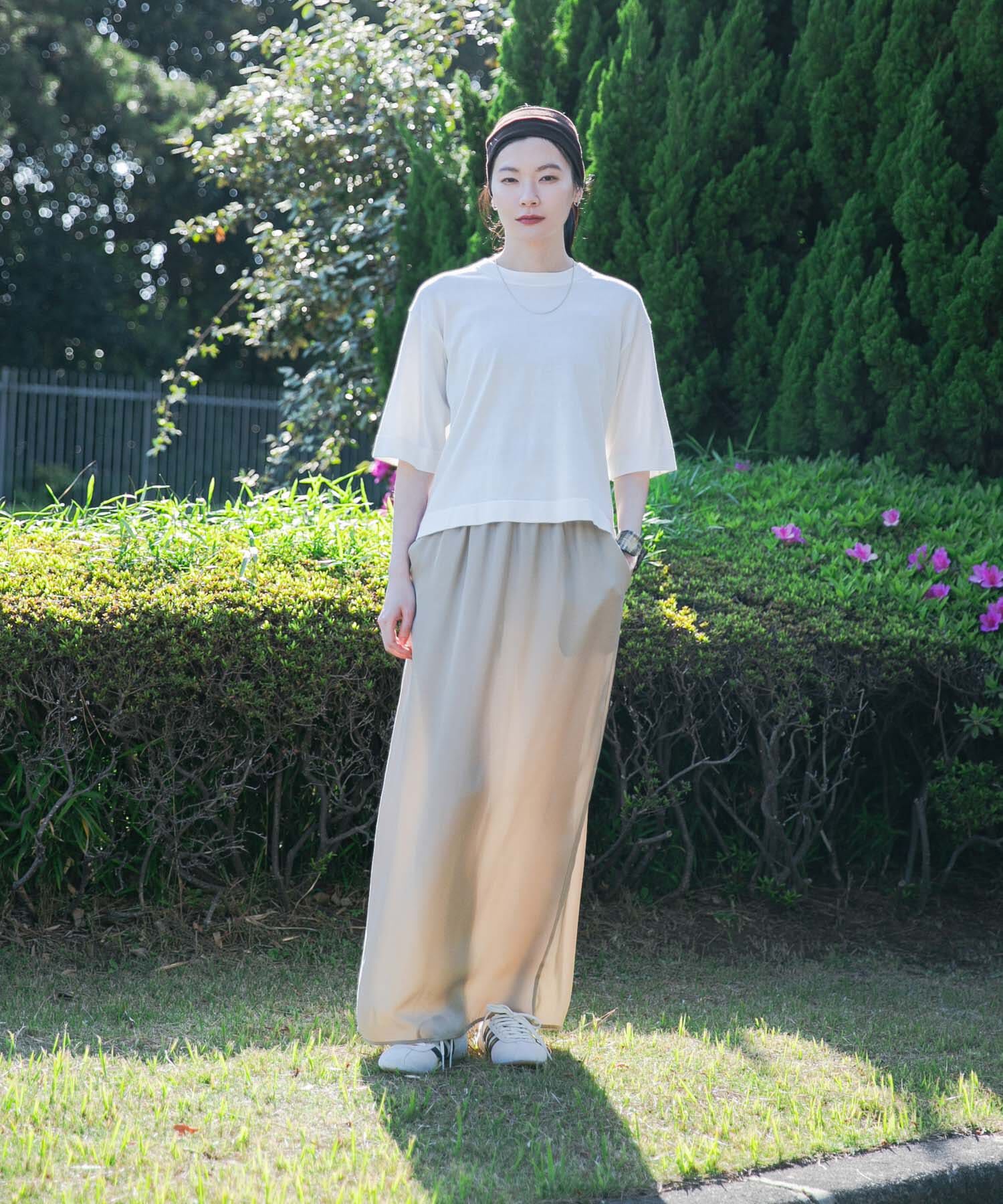 URBAN RESEARCH「new basic　ハイゲージニットTシャツ」|Tシャツ・カットソー|