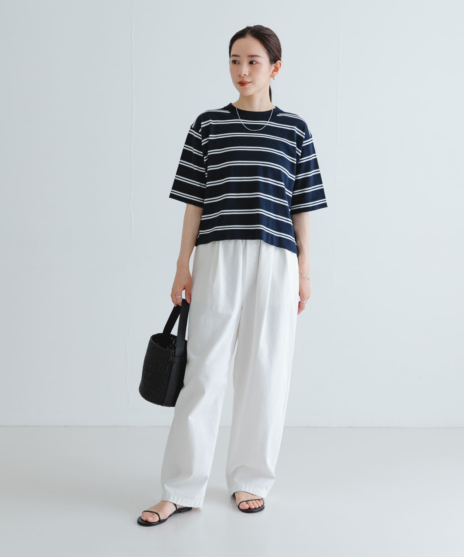 URBAN RESEARCH「new basic　ハイゲージニットTシャツ」|Tシャツ・カットソー|