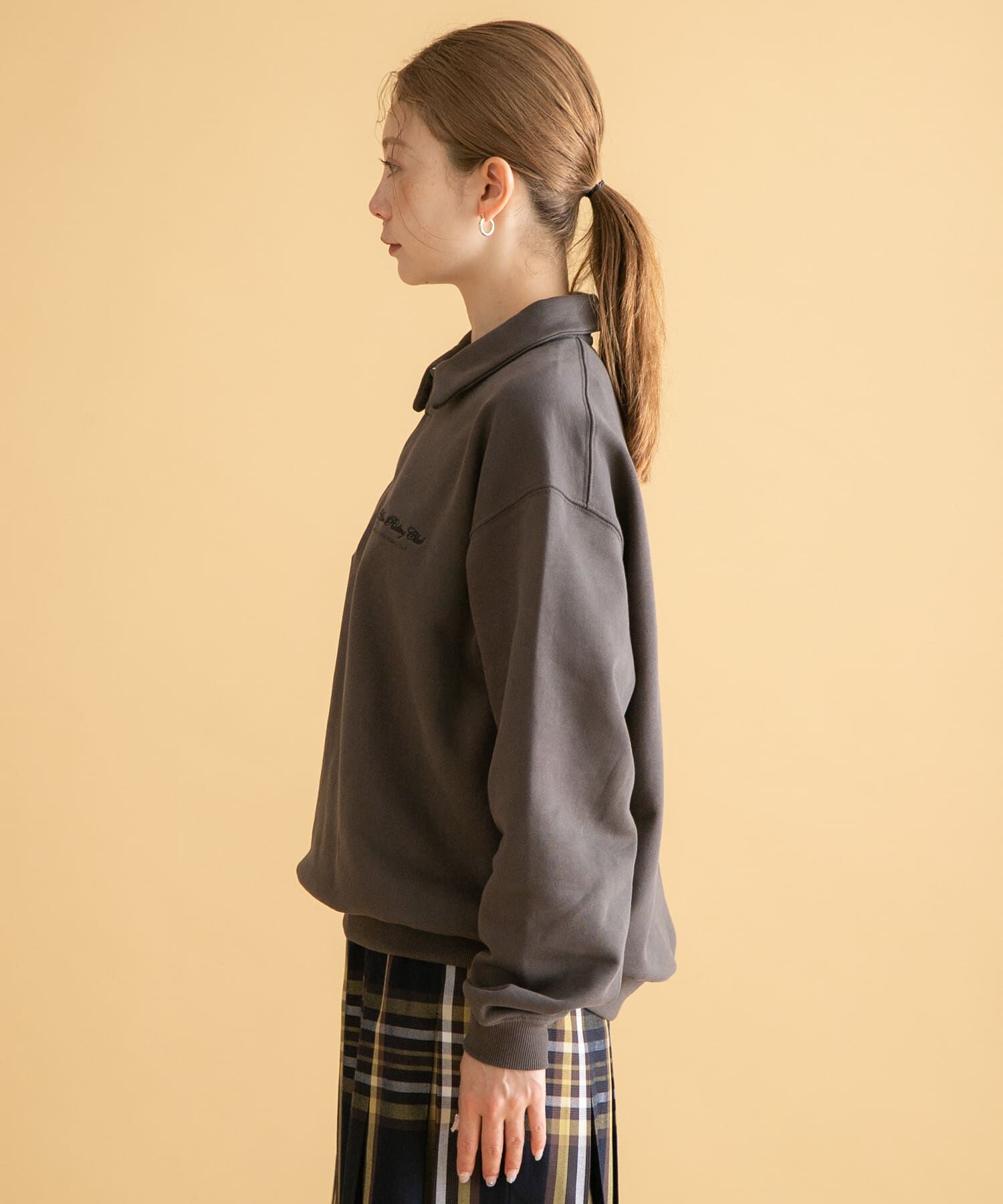 Sonny Label 「GEM SPORTSWEAR　スウェットポロシャツ」|スウェット・ジャージ|