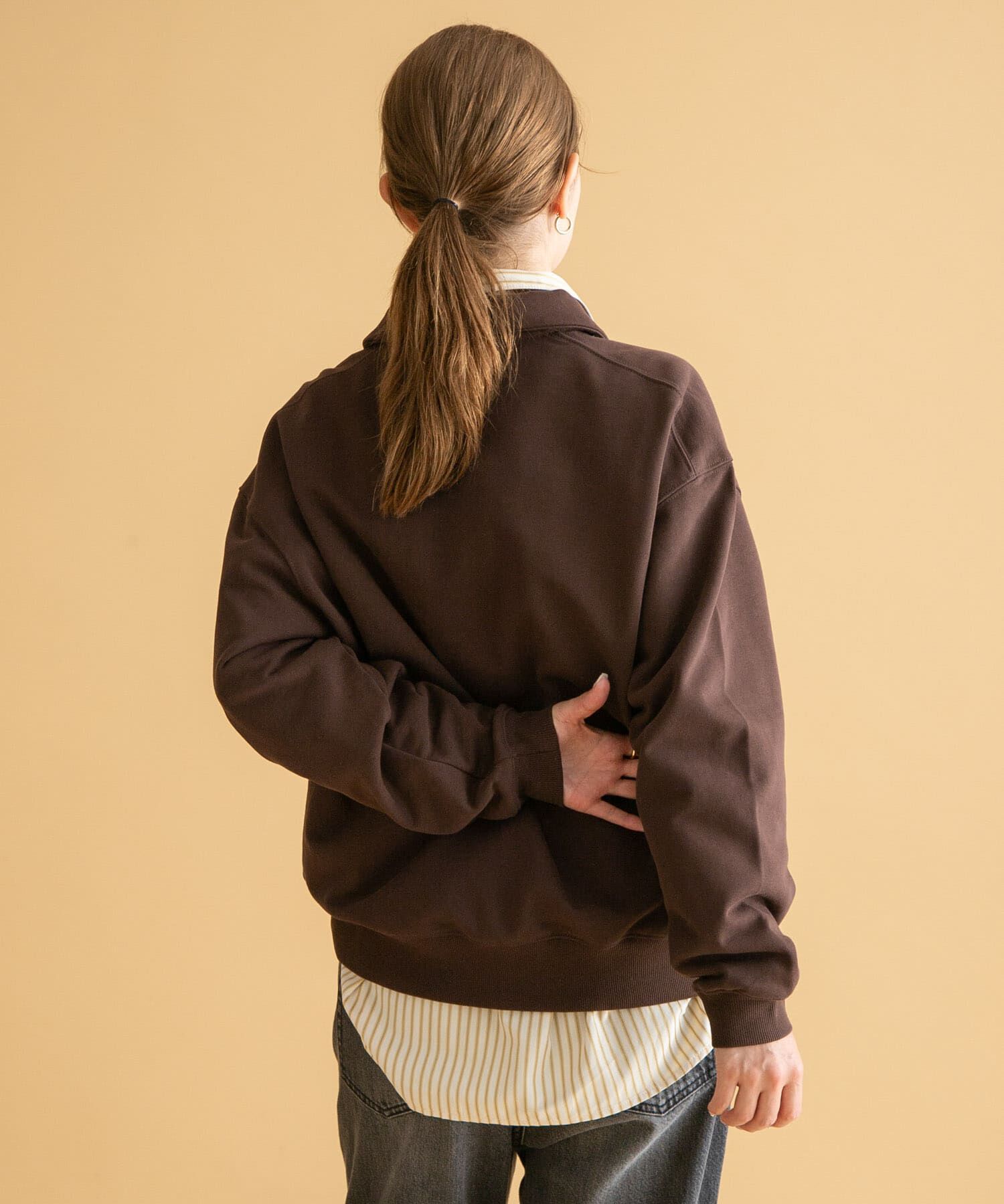 Sonny Label 「GEM SPORTSWEAR　スウェットポロシャツ」|スウェット・ジャージ|