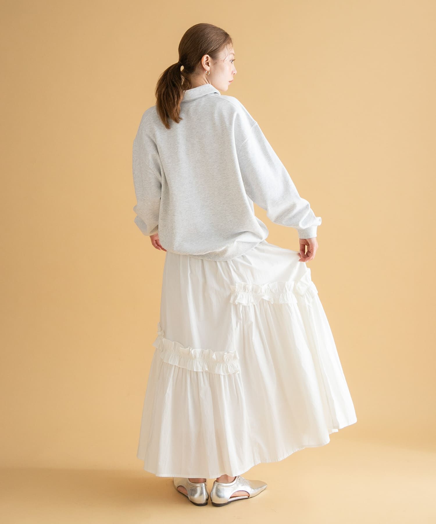 Sonny Label 「GEM SPORTSWEAR　スウェットポロシャツ」|スウェット・ジャージ|