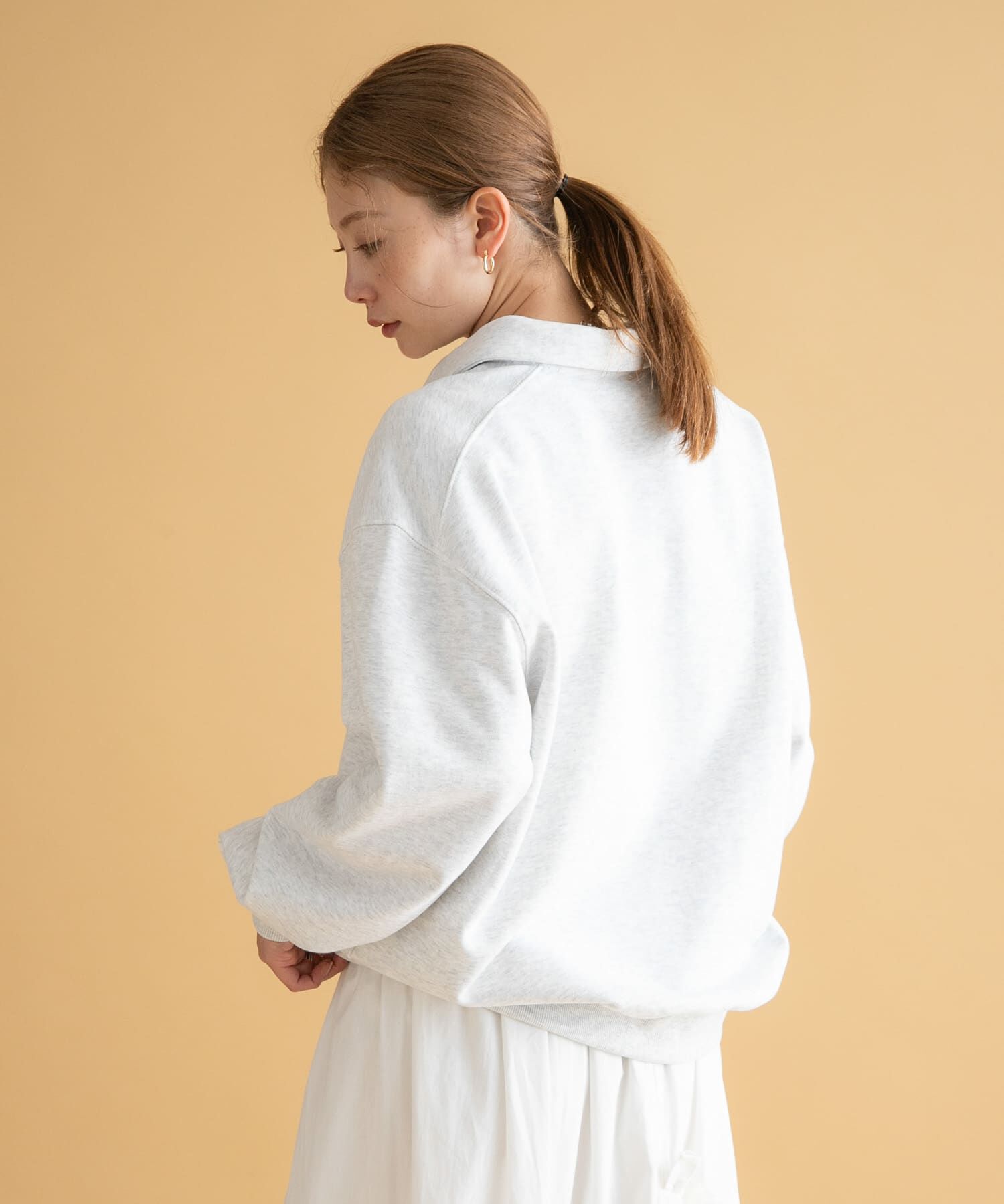 Sonny Label 「GEM SPORTSWEAR　スウェットポロシャツ」|スウェット・ジャージ|