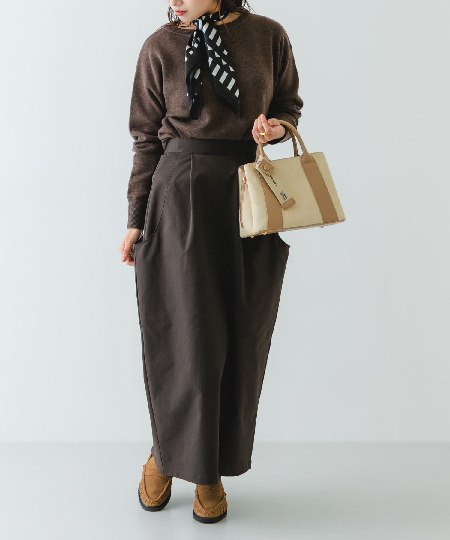 RODE SKO「ロゴリボン付2WAYハンドバッグ」|ハンドバッグ|