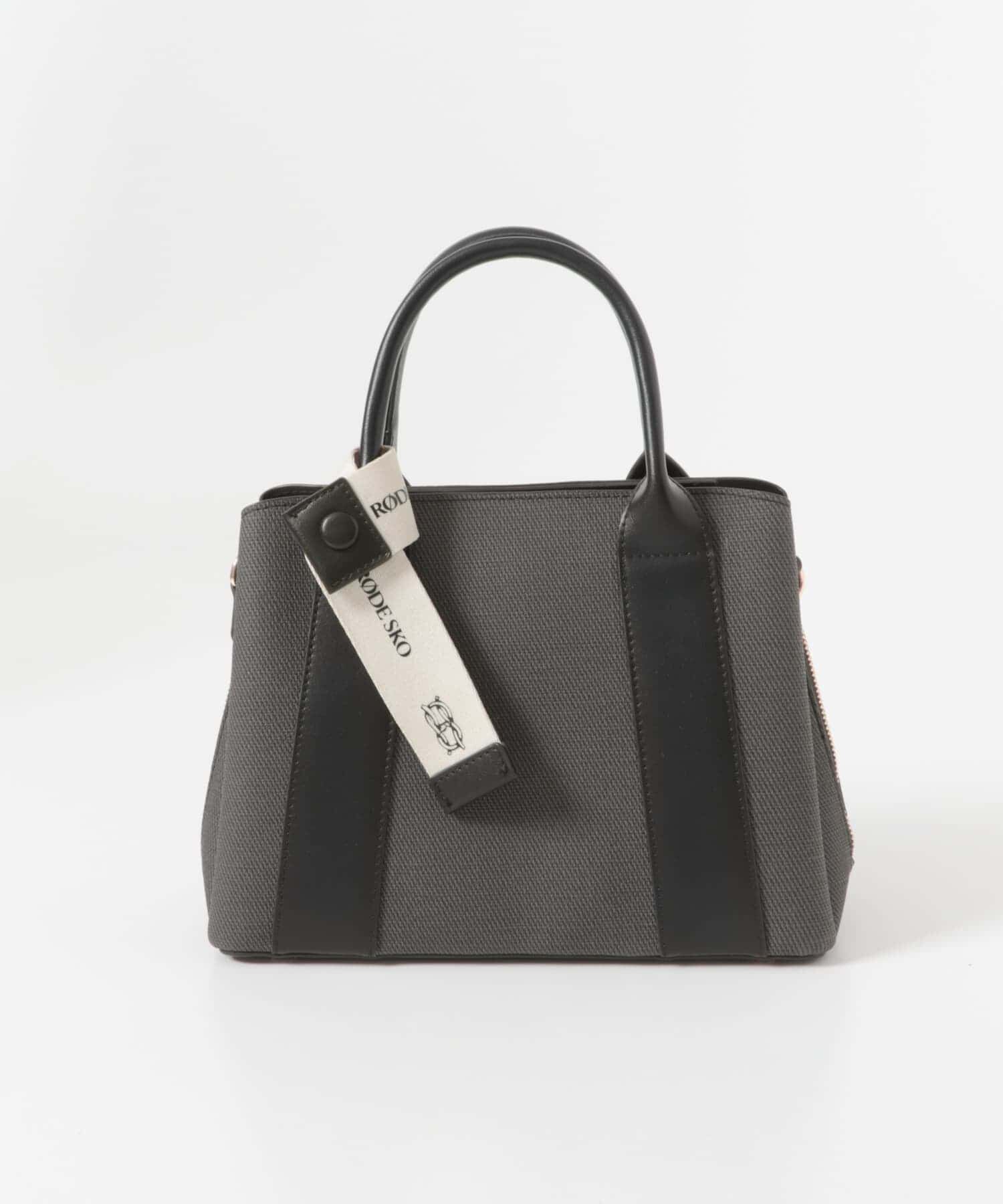 RODE SKO「ロゴリボン付2WAYハンドバッグ」|ハンドバッグ|
