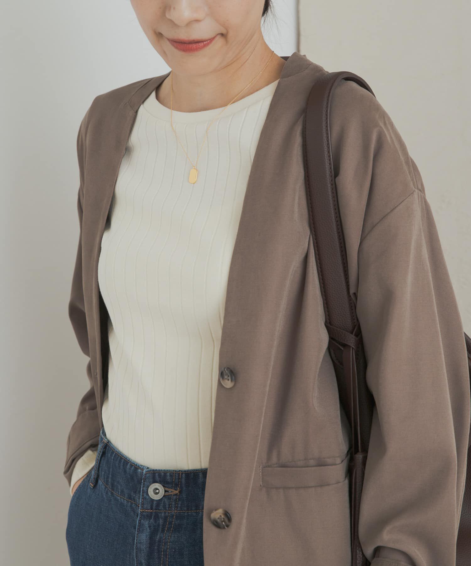 URBAN RESEARCH DOORS「針抜き長袖カットソー」|Tシャツ・カットソー|