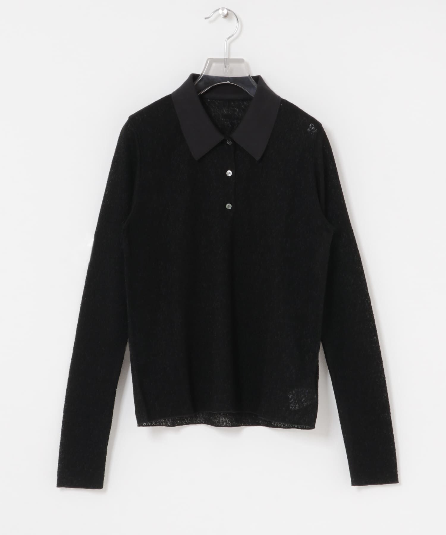 URBAN RESEARCH「ウールジャガードシャツカラートップス」|シャツ・ブラウス|