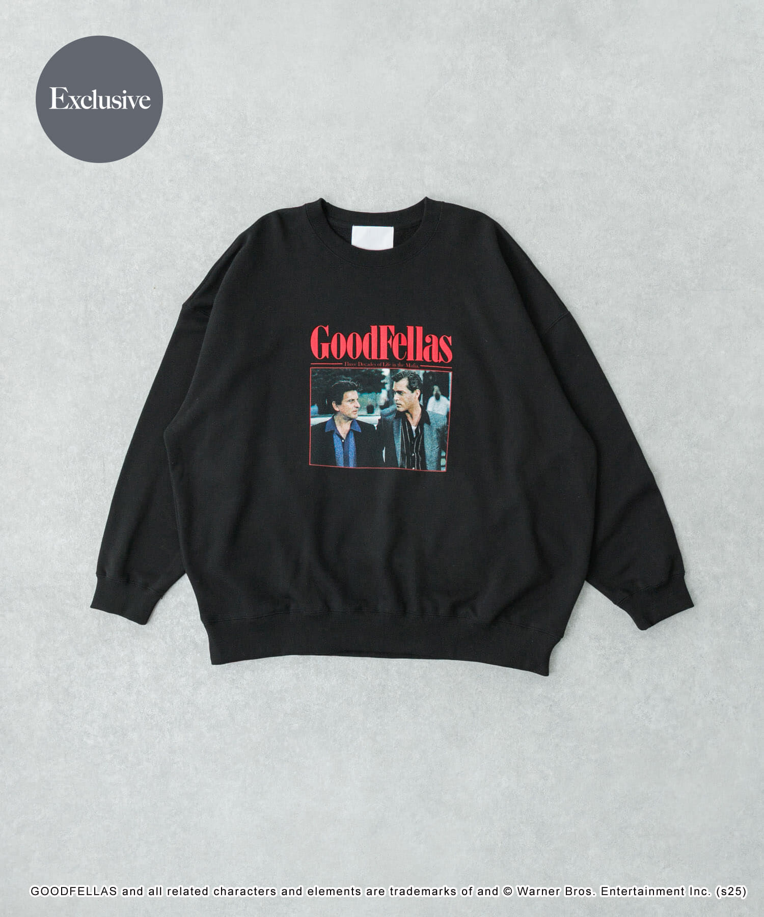 URBAN RESEARCH「『別注』GOOD ROCK SPEED&times;URBAN RESEARCH　Goodfellas SWEAT」|スウェット・ジャージ|ブラック