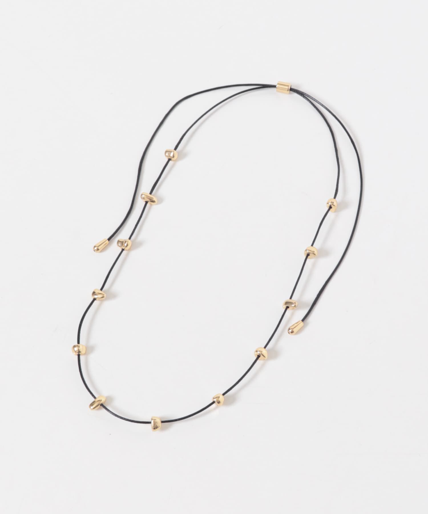 SMELLY「ストーンモチーフコードチョーカーネックレス」|ネックレス|