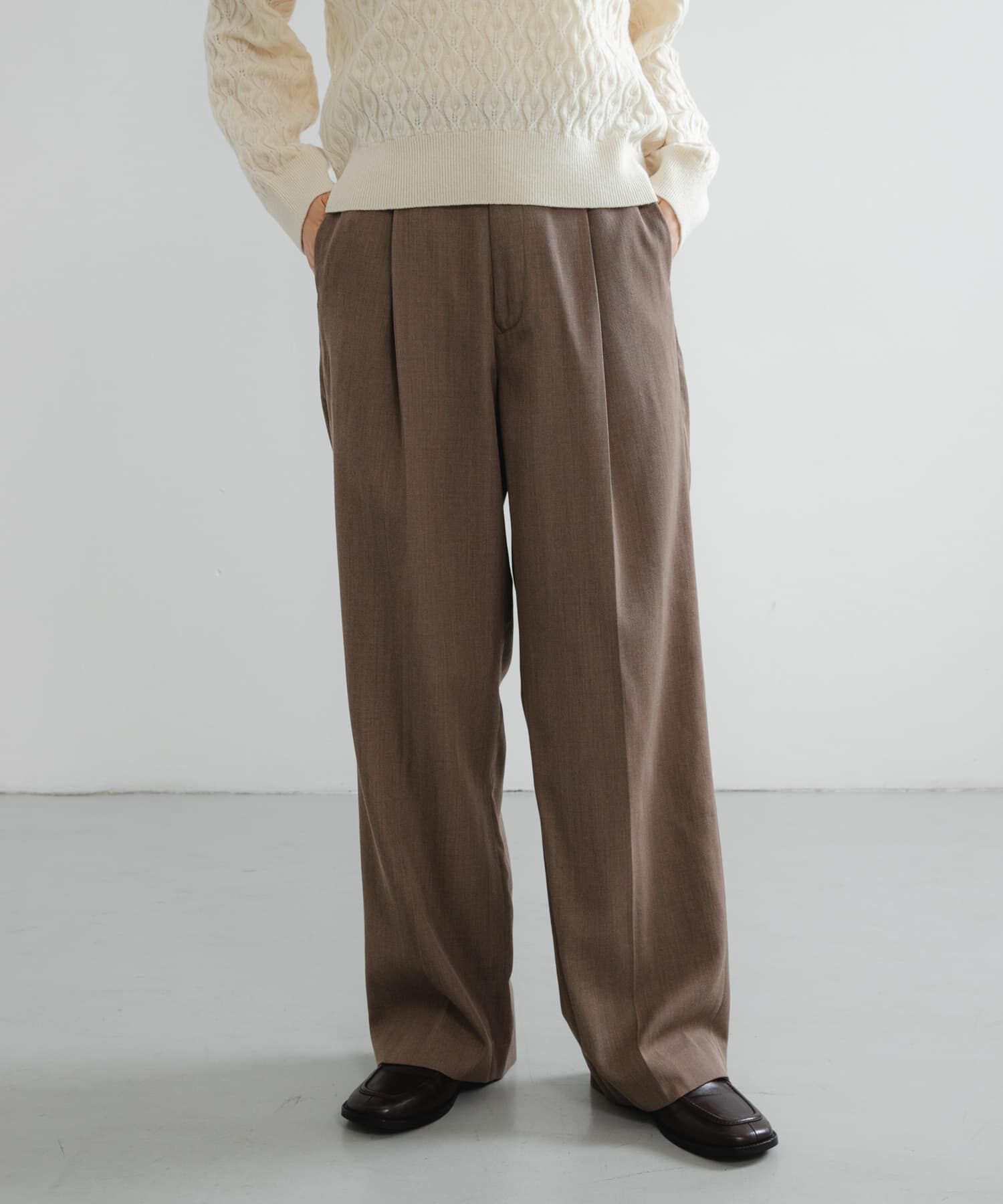 URBAN RESEARCH「new basic　WOOL TWILL SLACKS PANTS」|その他|