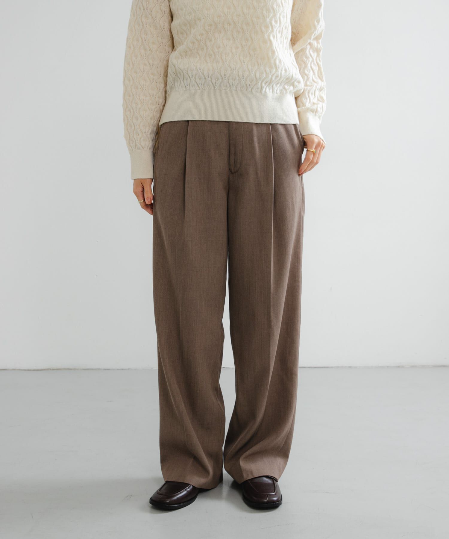 URBAN RESEARCH「new basic　WOOL TWILL SLACKS PANTS」|その他|