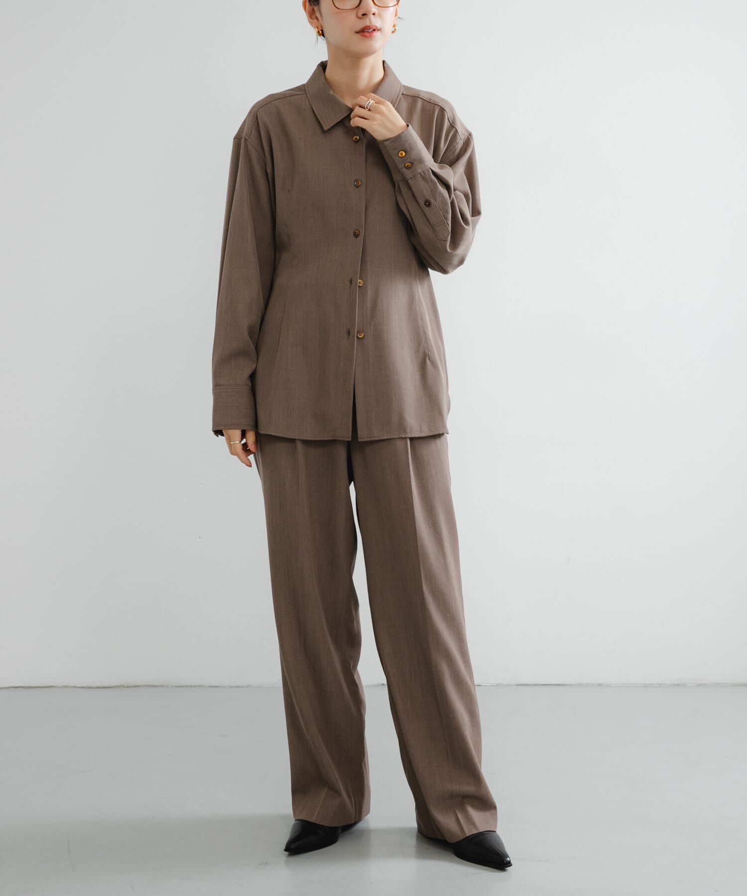 URBAN RESEARCH「new basic　WOOL TWILL SLACKS PANTS」|その他|