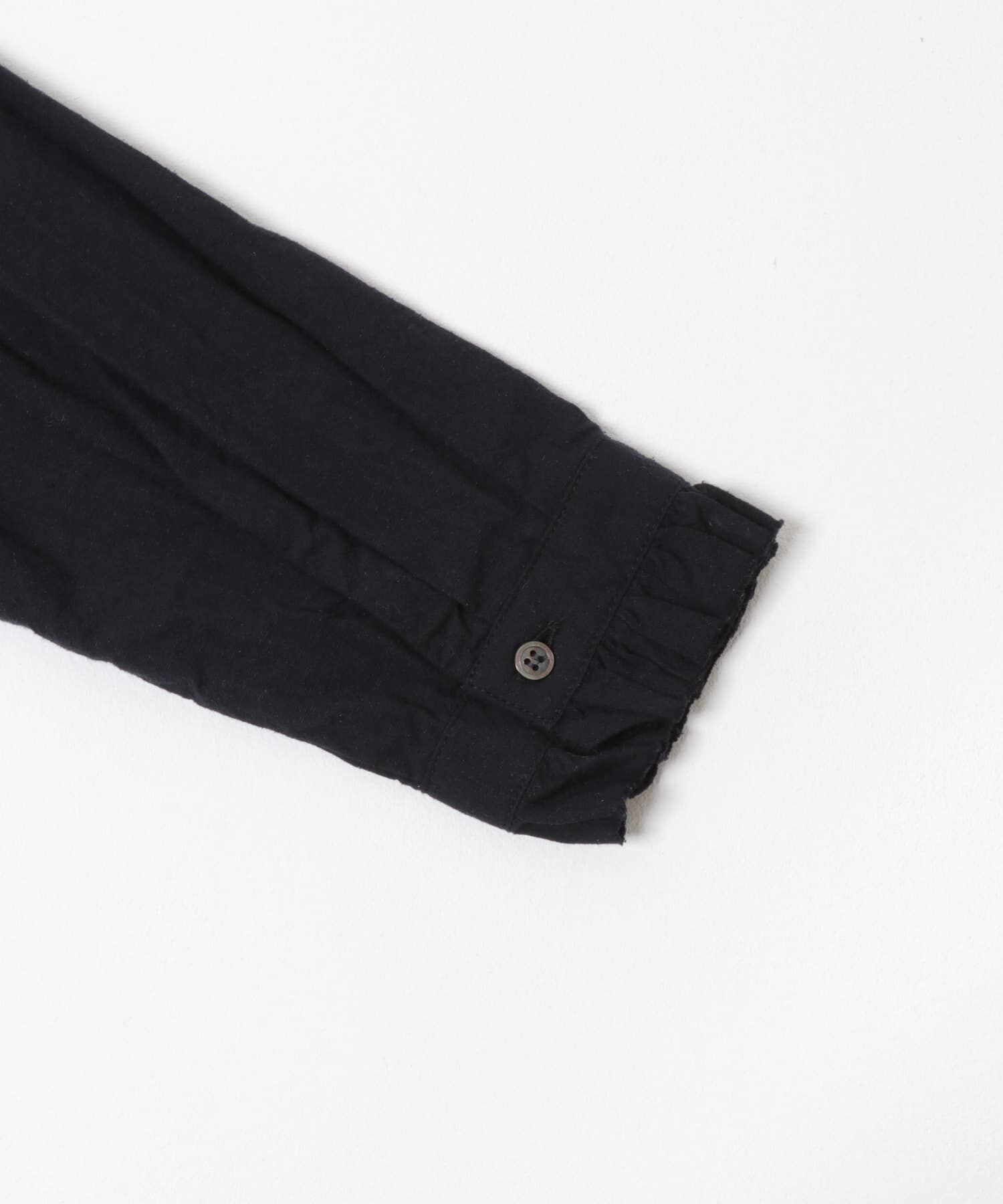 かぐれ「コットンシルクフリルブラウス」|シャツ・ブラウス|