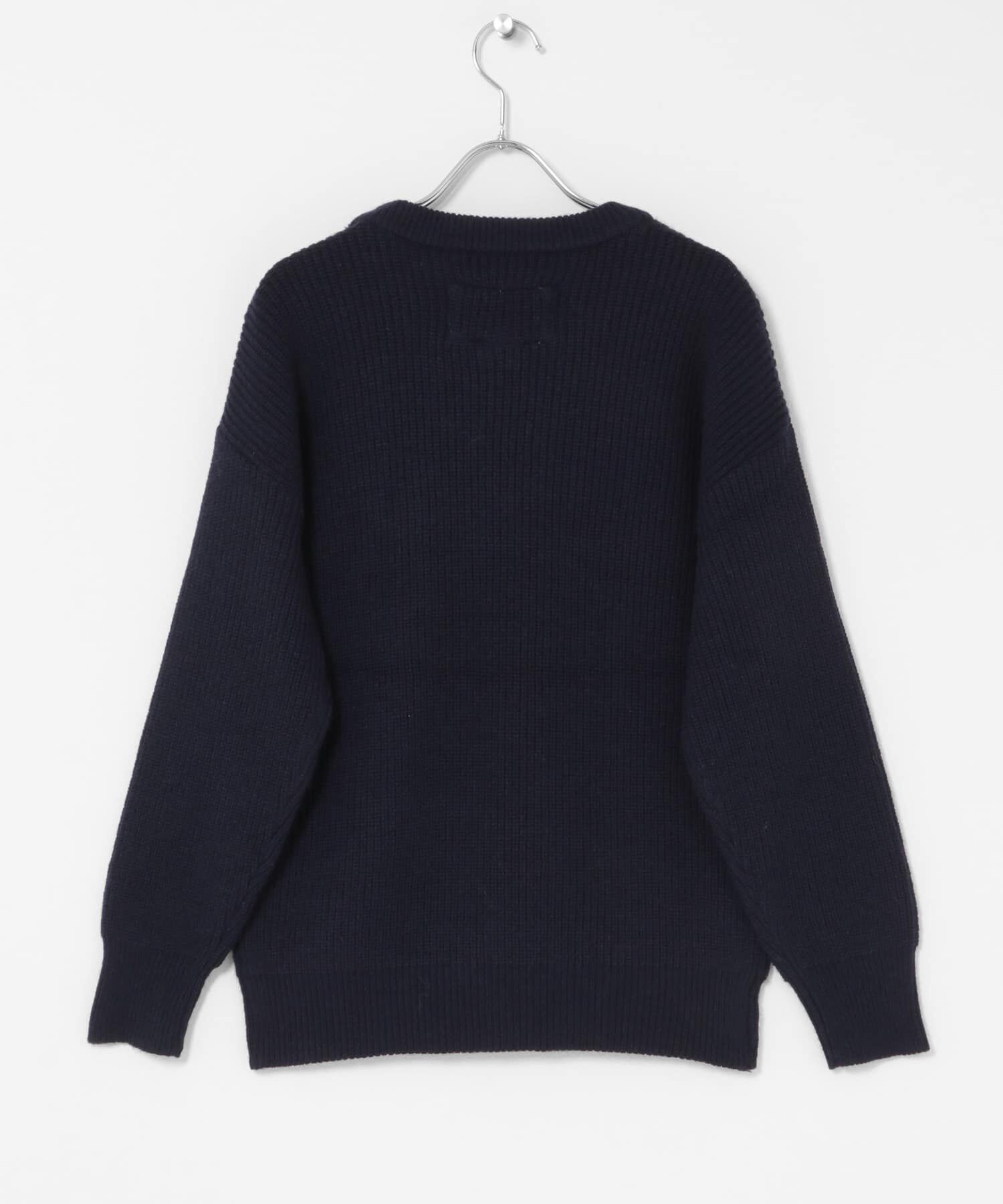 Sonny Label 「ハリスツイードモチーフ付きニット」|ニット・セーター|