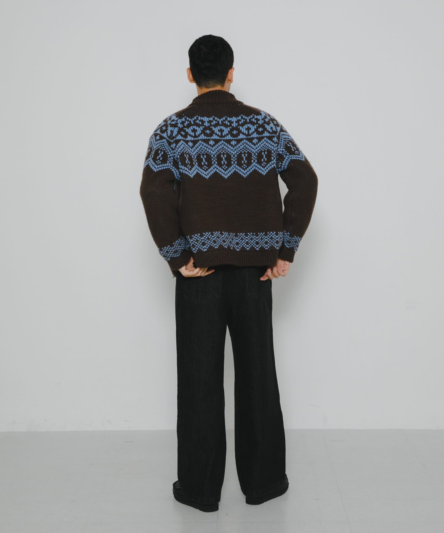 Sonny Label 「ジャガードジップアップニット」|ニット・セーター|