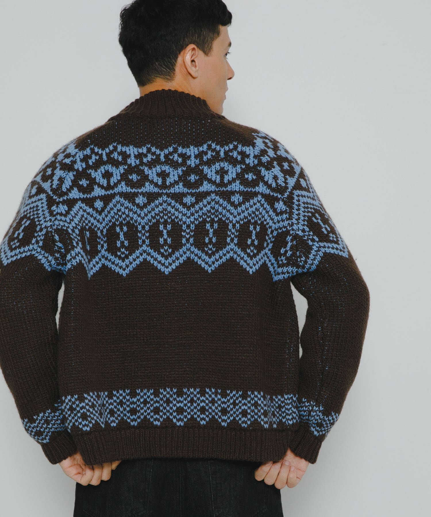 Sonny Label 「ジャガードジップアップニット」|ニット・セーター|