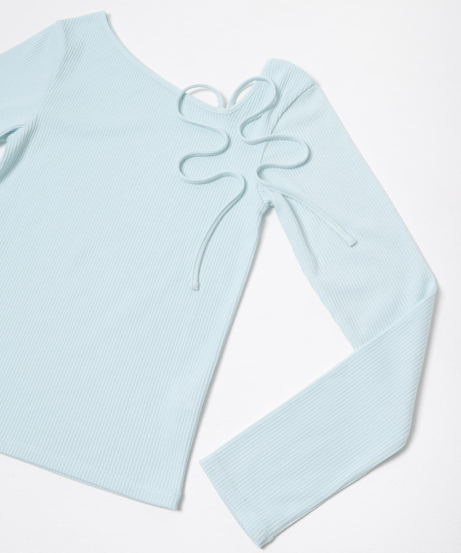 URBAN RESEARCH「カットアウトリボントップス」|Tシャツ・カットソー|