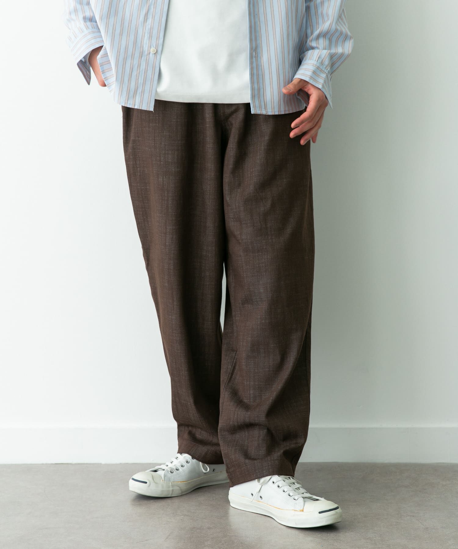 Sonny Label 「デニムライクイージーワイドパンツ」|デニム|