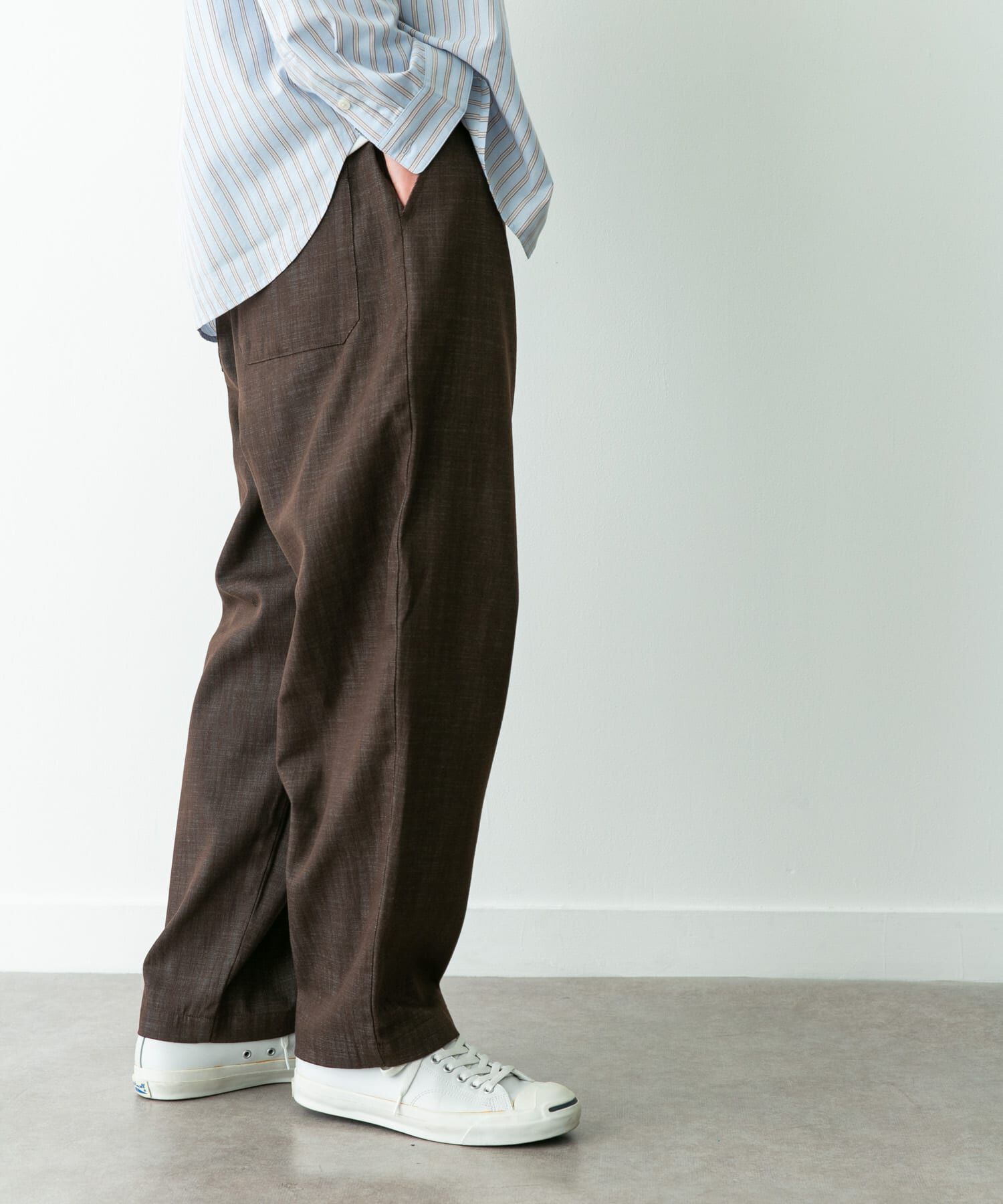 Sonny Label 「デニムライクイージーワイドパンツ」|デニム|