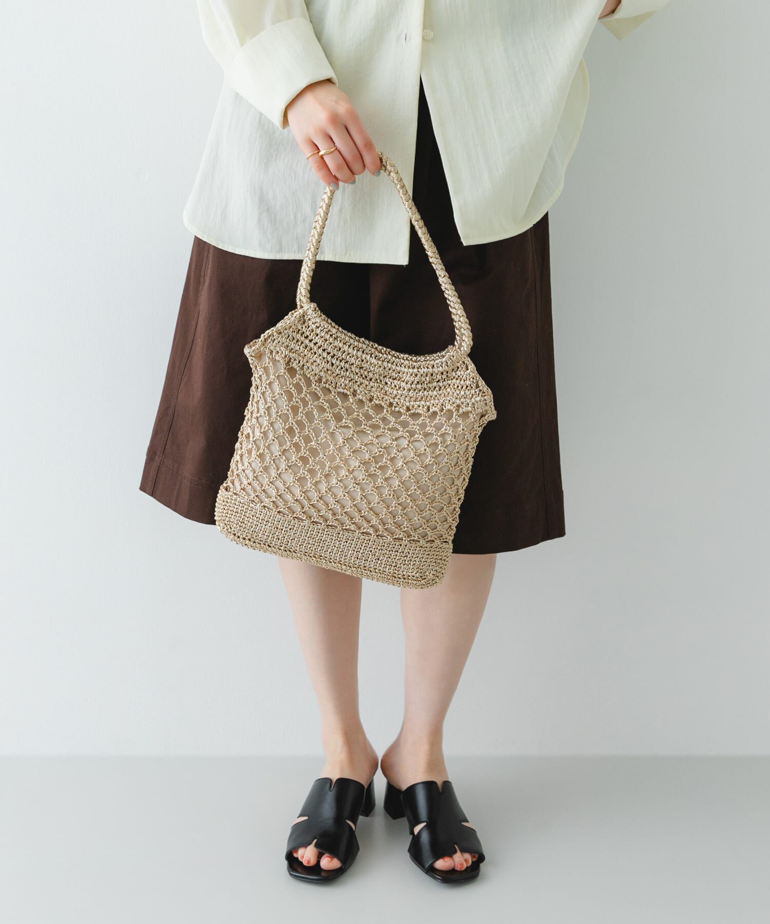 RODE SKO「メタリックヤーントートバッグ」|トートバッグ|