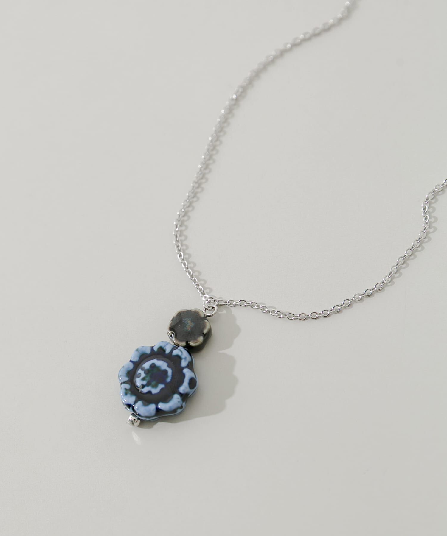 SMELLY「フラワーモチーフトップネックレス」|ネックレス|