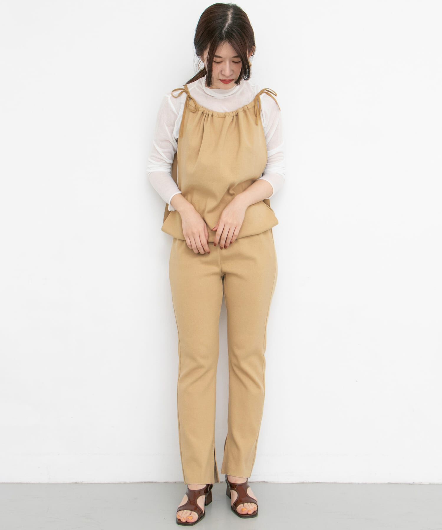  「2WAYスカートドッキングカットパンツ&there4;」|その他|