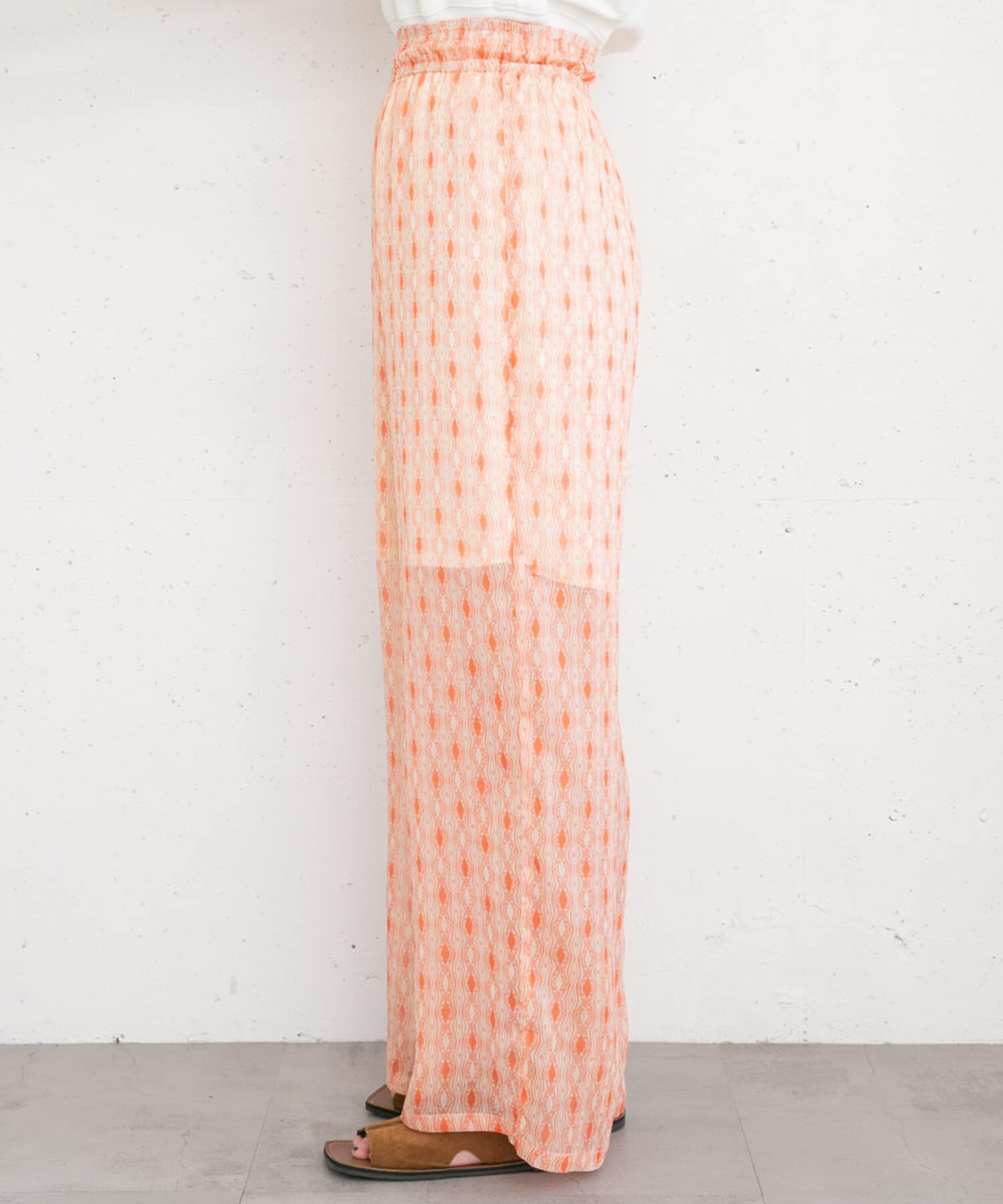  「楊柳プリントパンツ」|その他|