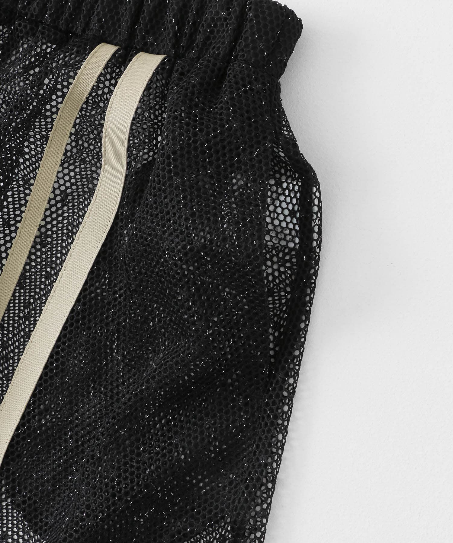  「メッシュラインレイヤードスカート」|スカート|