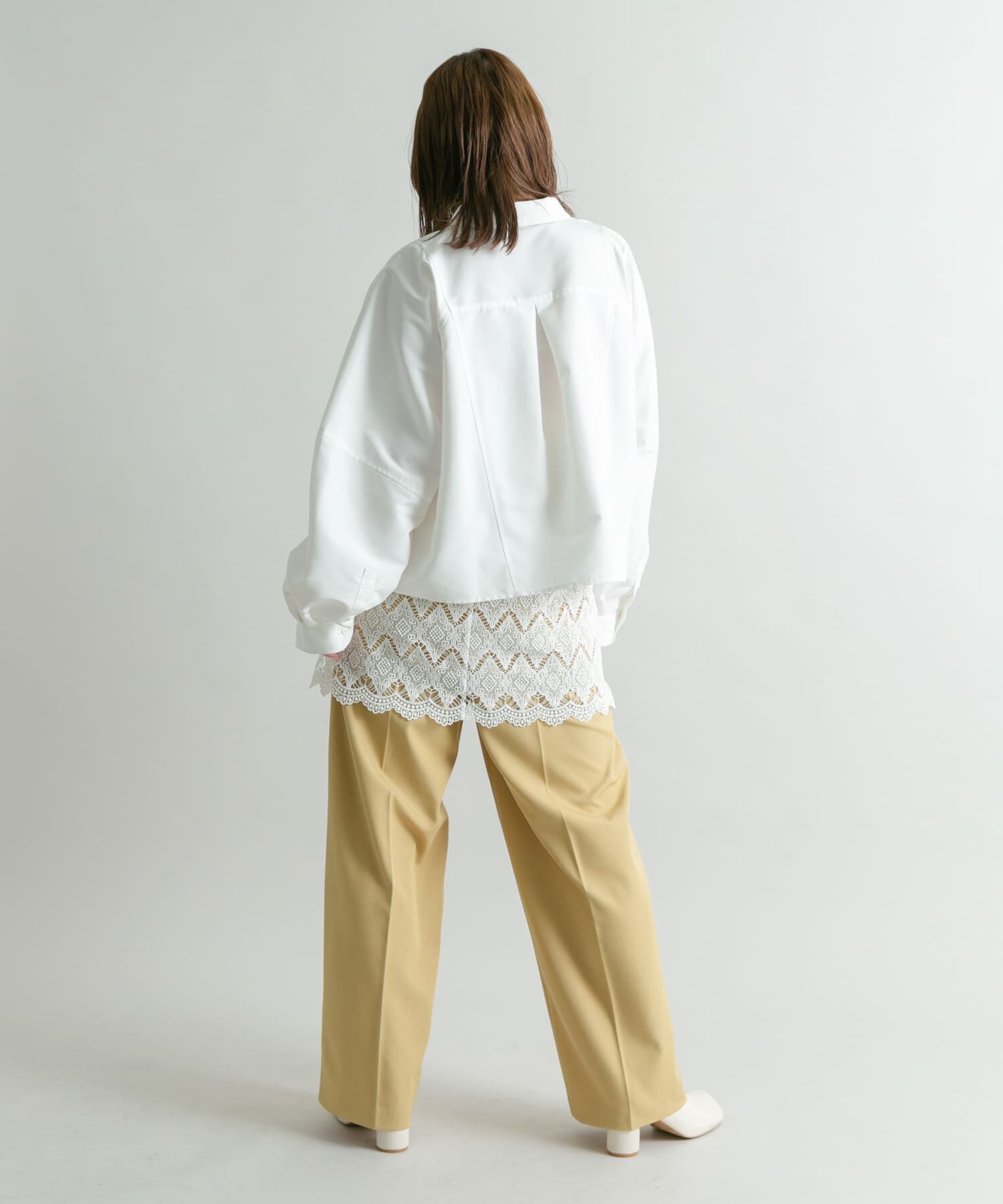  「レースレイヤードパンツ」|その他|