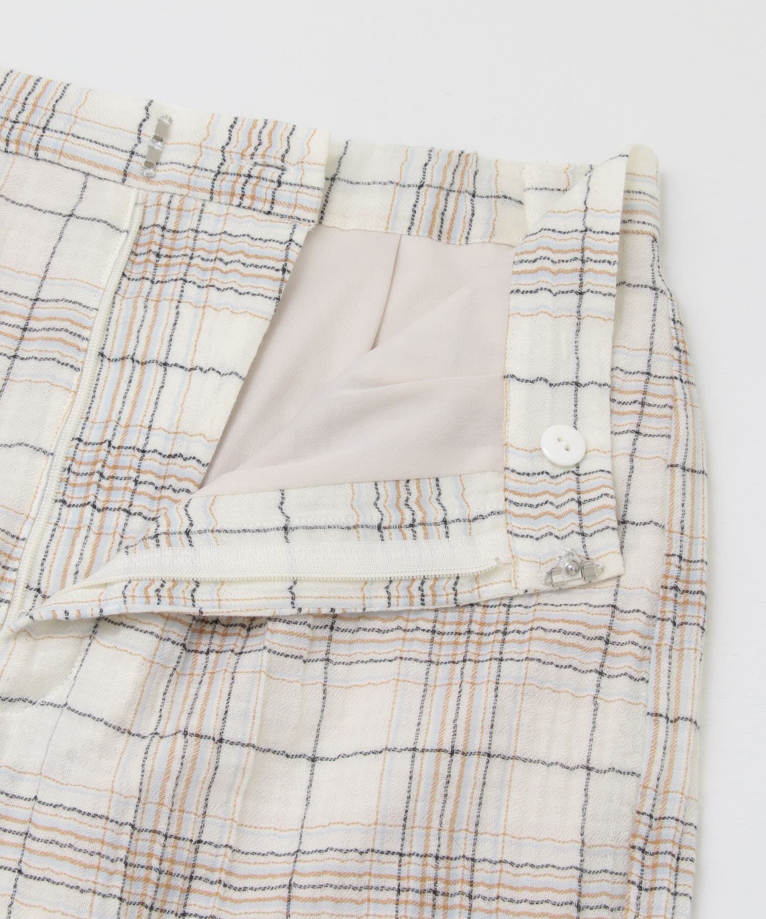  「シアーチェックパンツ」|その他|