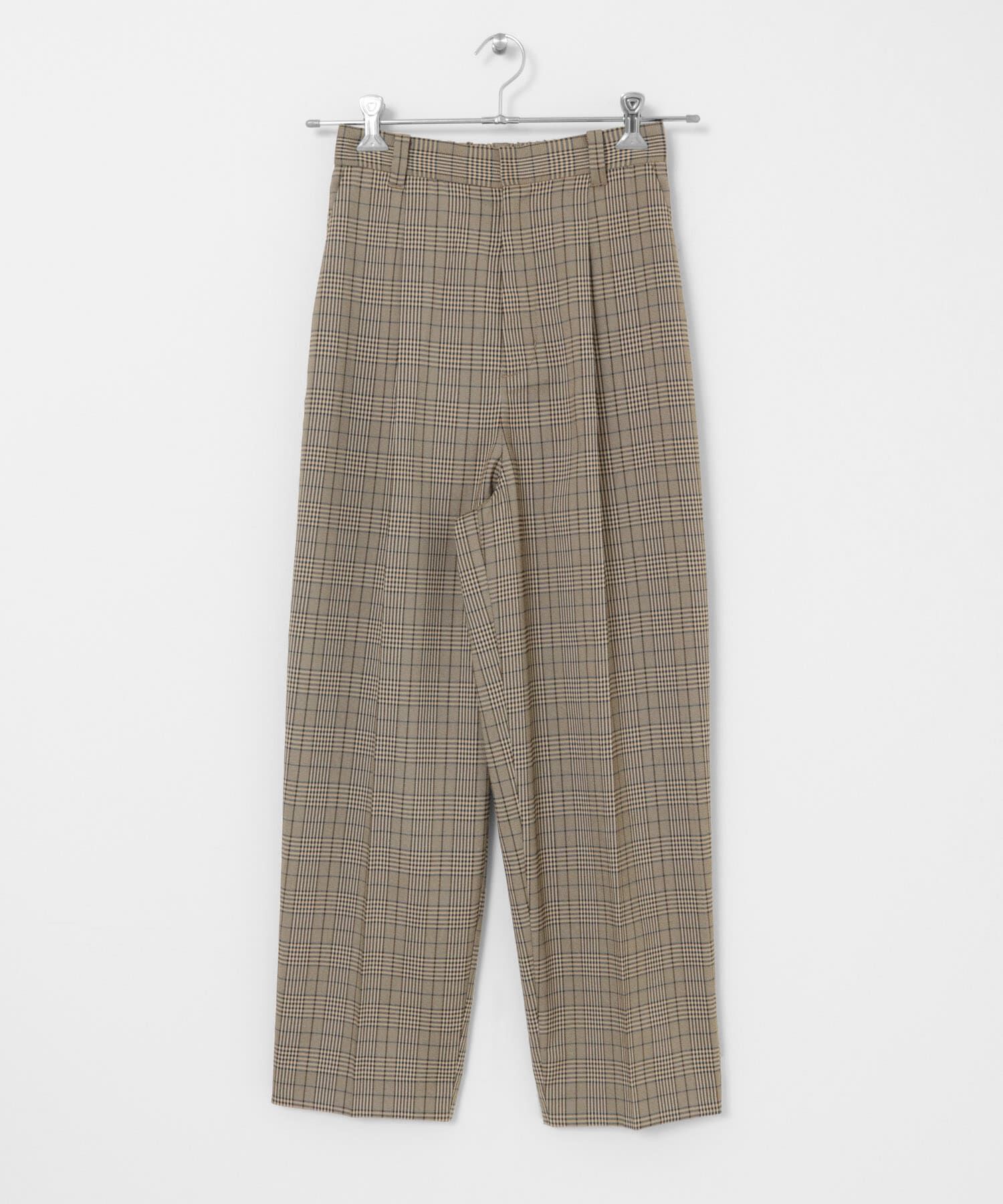  「センタープレスWIDEチェックパンツ」|その他|