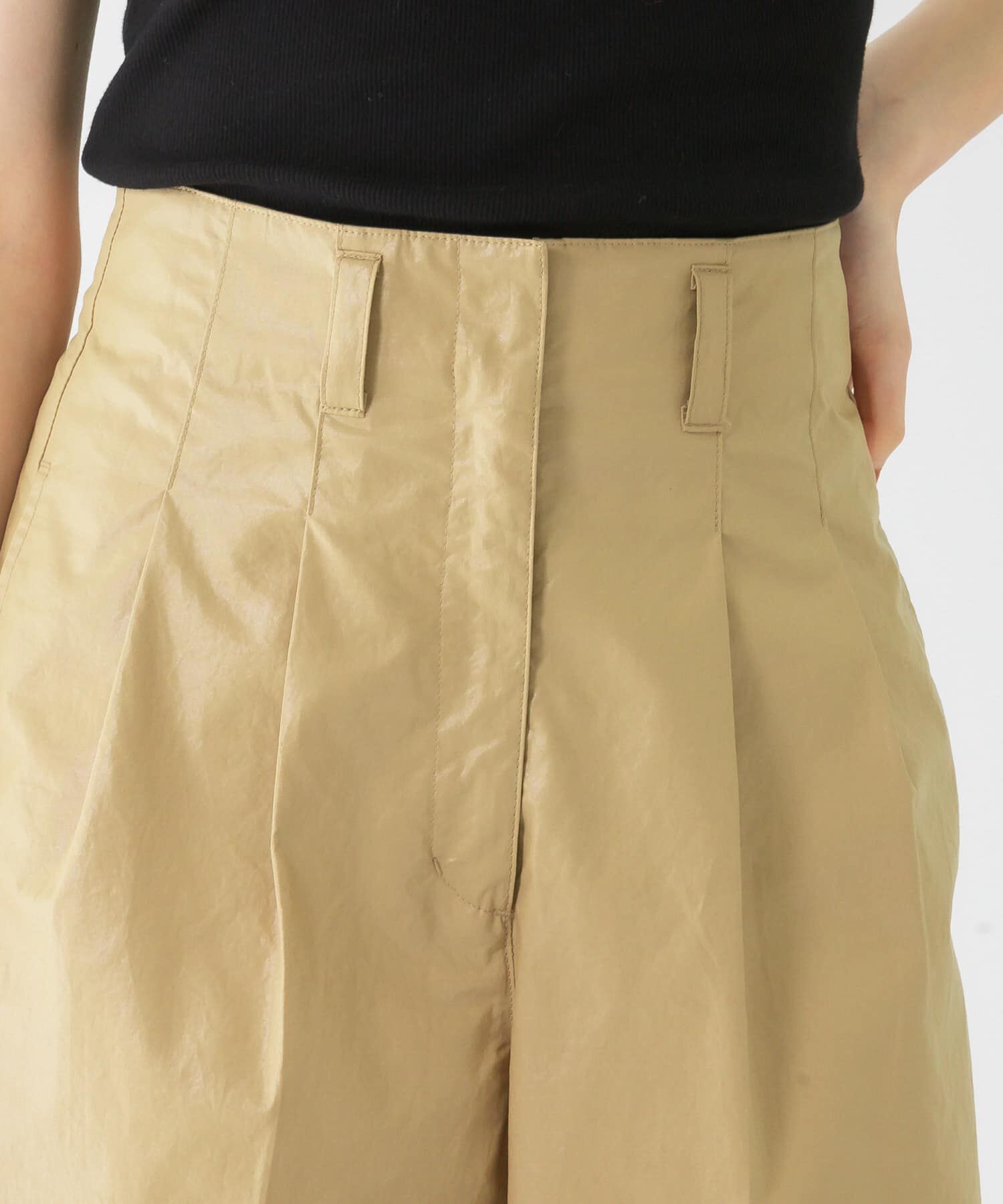  「ベルテッドコーティングハーフパンツ」|その他|