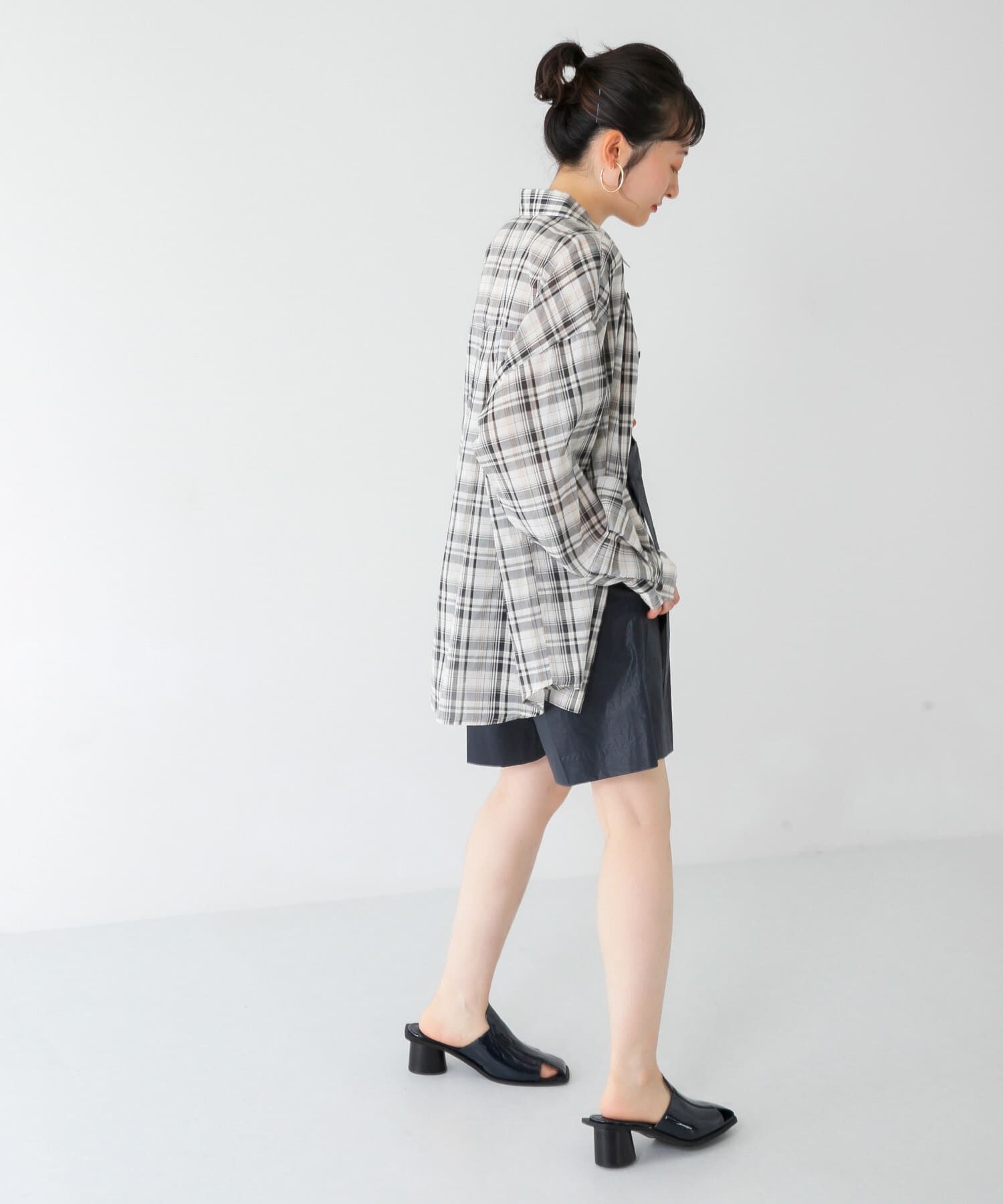  「ベルテッドコーティングハーフパンツ」|その他|