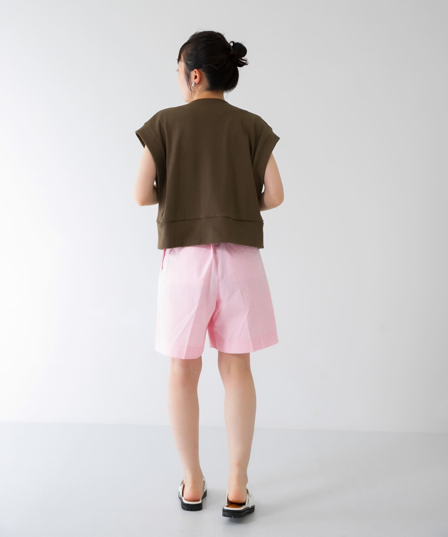  「ベルテッドコーティングハーフパンツ」|その他|