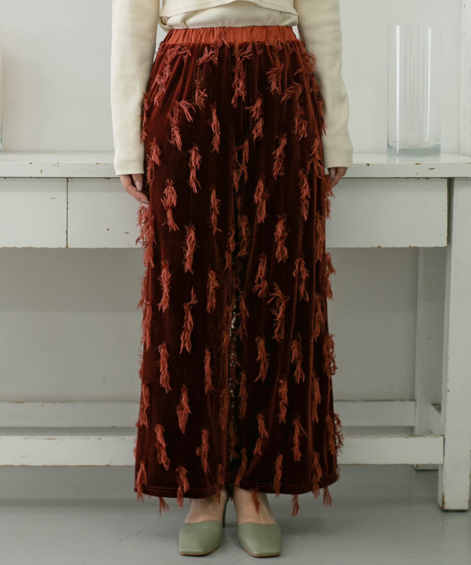  「ベロアフリンジイージーパンツ&there4;」|その他|