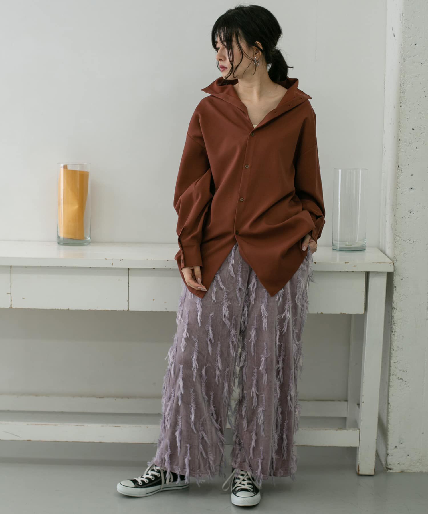  「ベロアフリンジイージーパンツ&there4;」|その他|