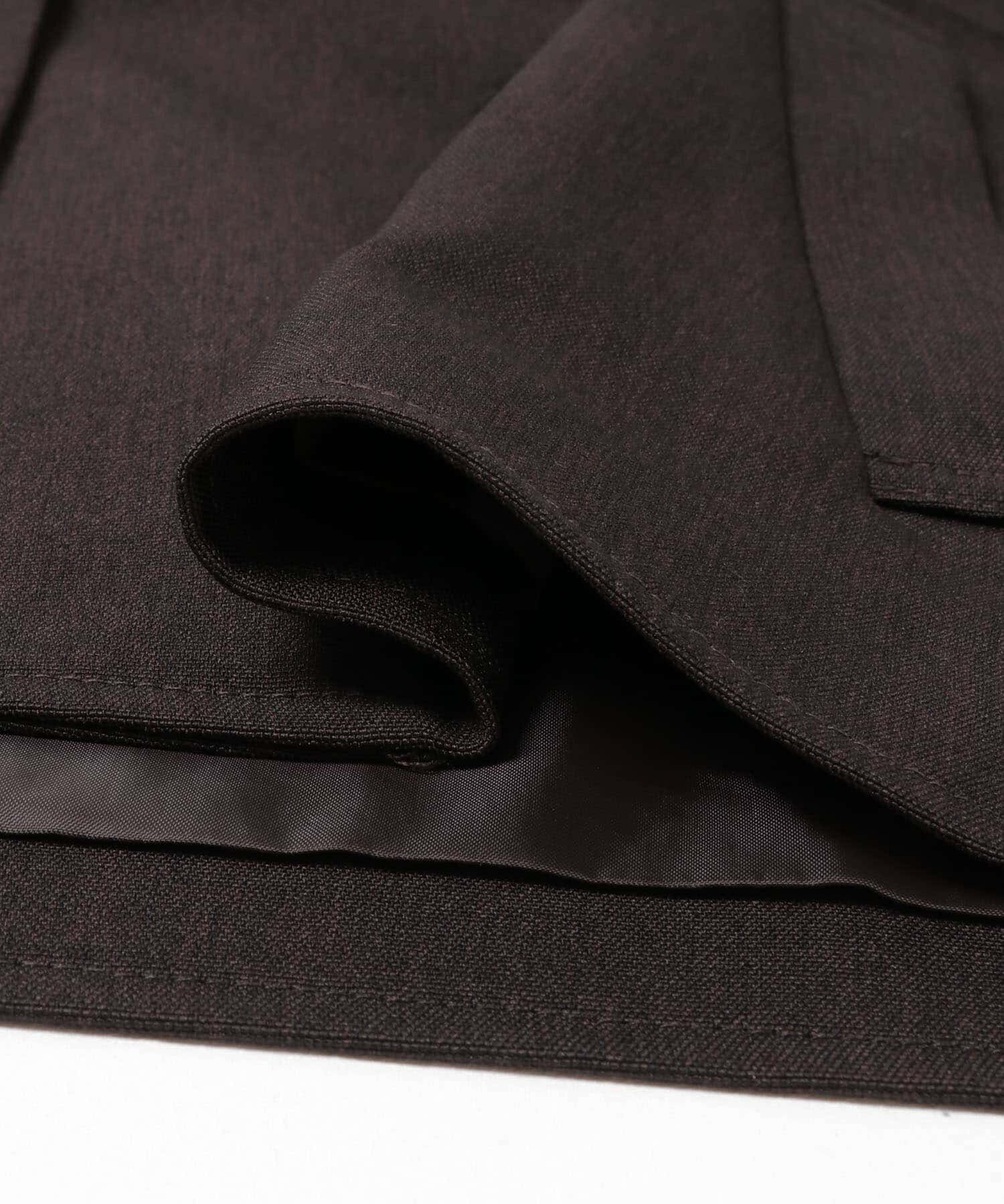  「コンパクトBOXジャケット」|ノーカラーコート|